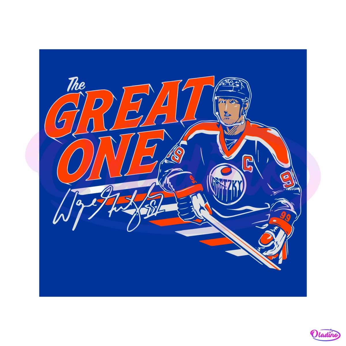 1200x1200 Wayne Gretzky The Great One Svg Graphic, Phone