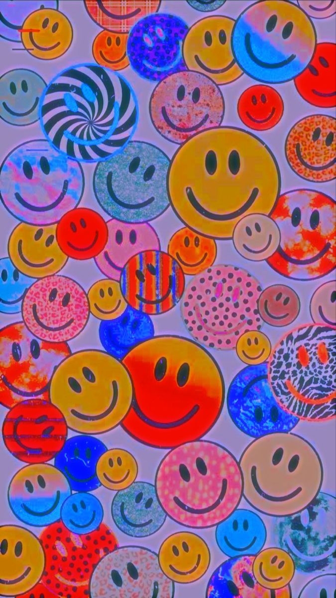 680x1200 Happy Faces Wallpaper, Phone