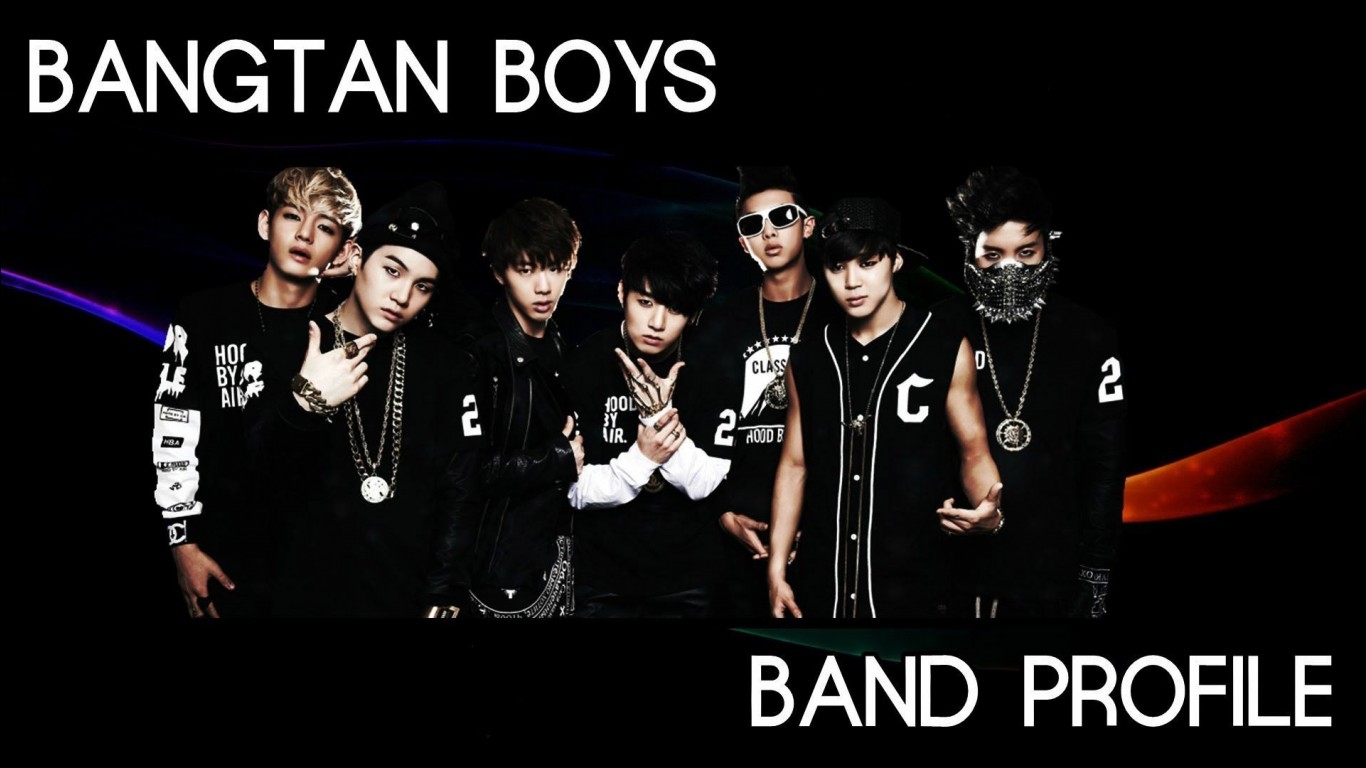 1370x770 Bangtan Boys Band Profile HD BTS Logo Wallpaper, Desktop