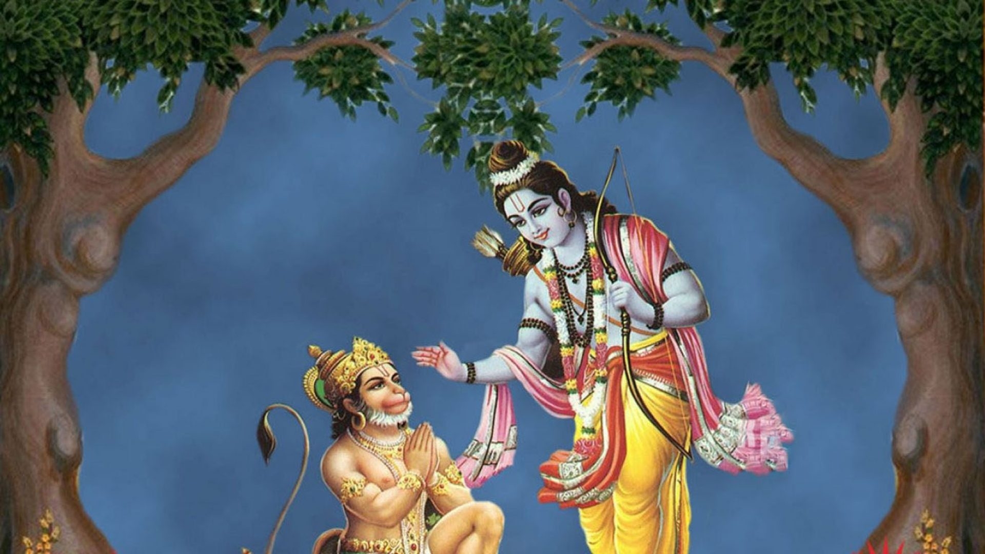 1920x1080 Shree Ram And Hanuman HD Image HD Wallpaper, Desktop