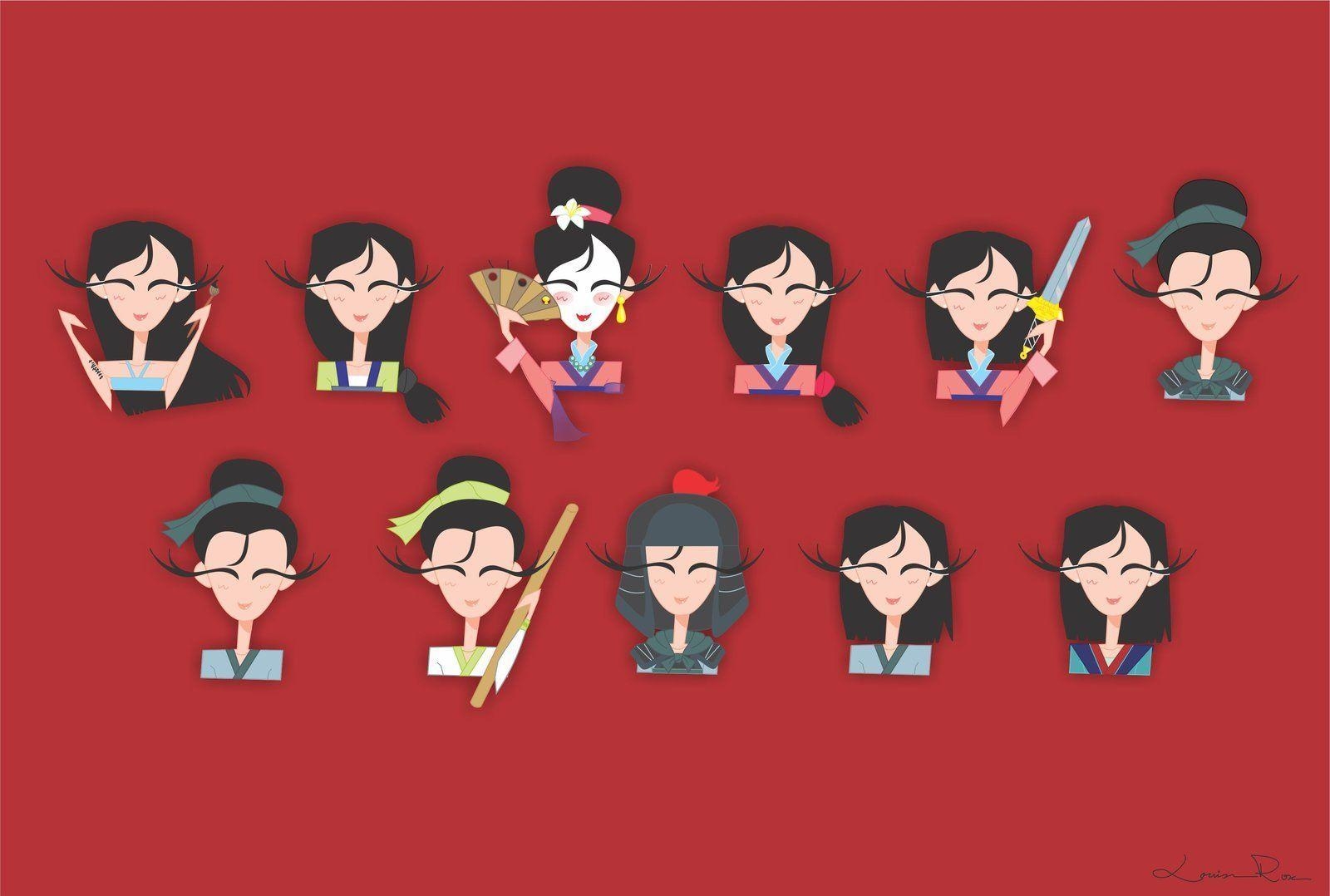 1600x1080 More Like Wallpaper Mulan By Louise Rosa, Desktop