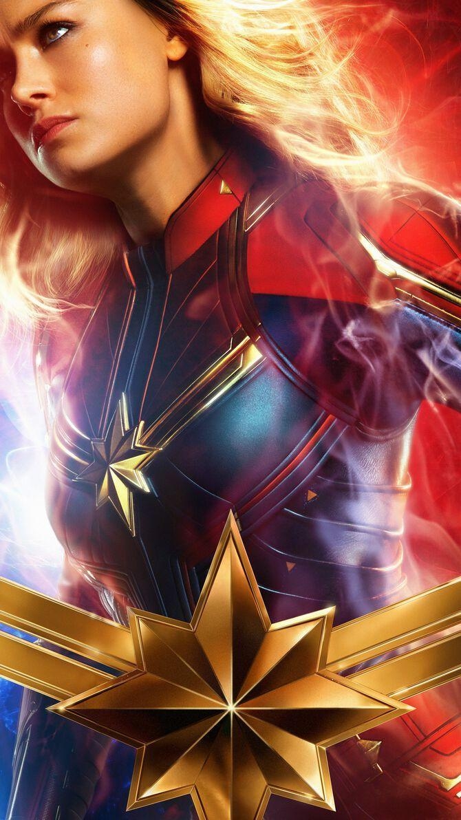 670x1200 Captain Marvel (2019) Phone Wallpaper. Movie Mania, Phone