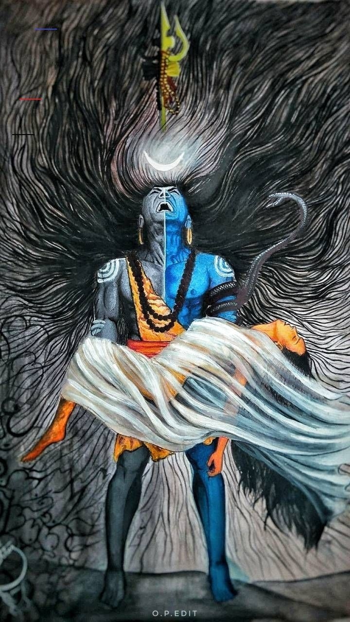 720x1280 Angry shiva wallpaper for mobile and desktop, Mahakal Angry, Phone