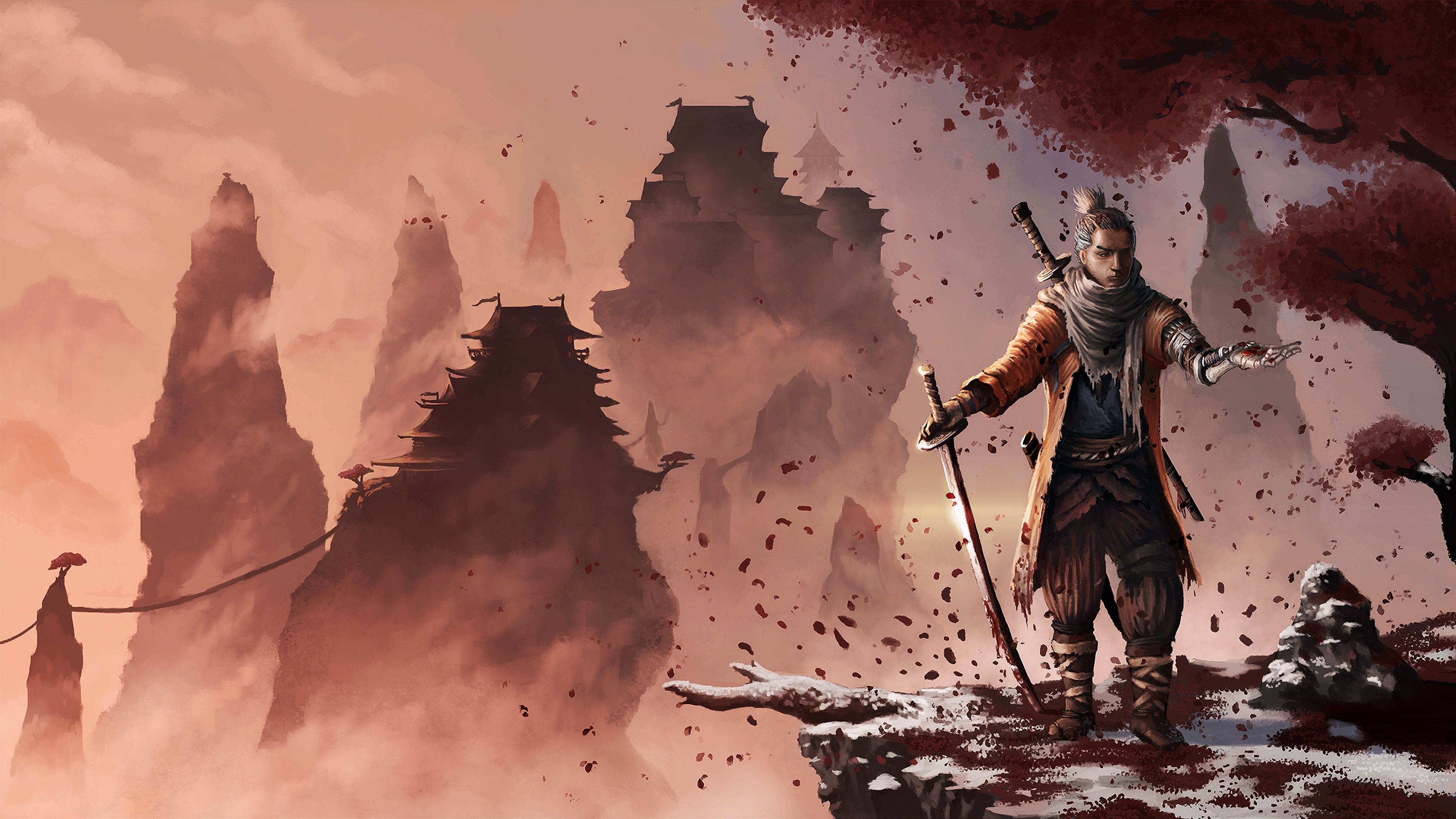 3840x2160 Wallpaper 4k Sekiro Shadows Die Twice Game Fan 2019 games, Desktop