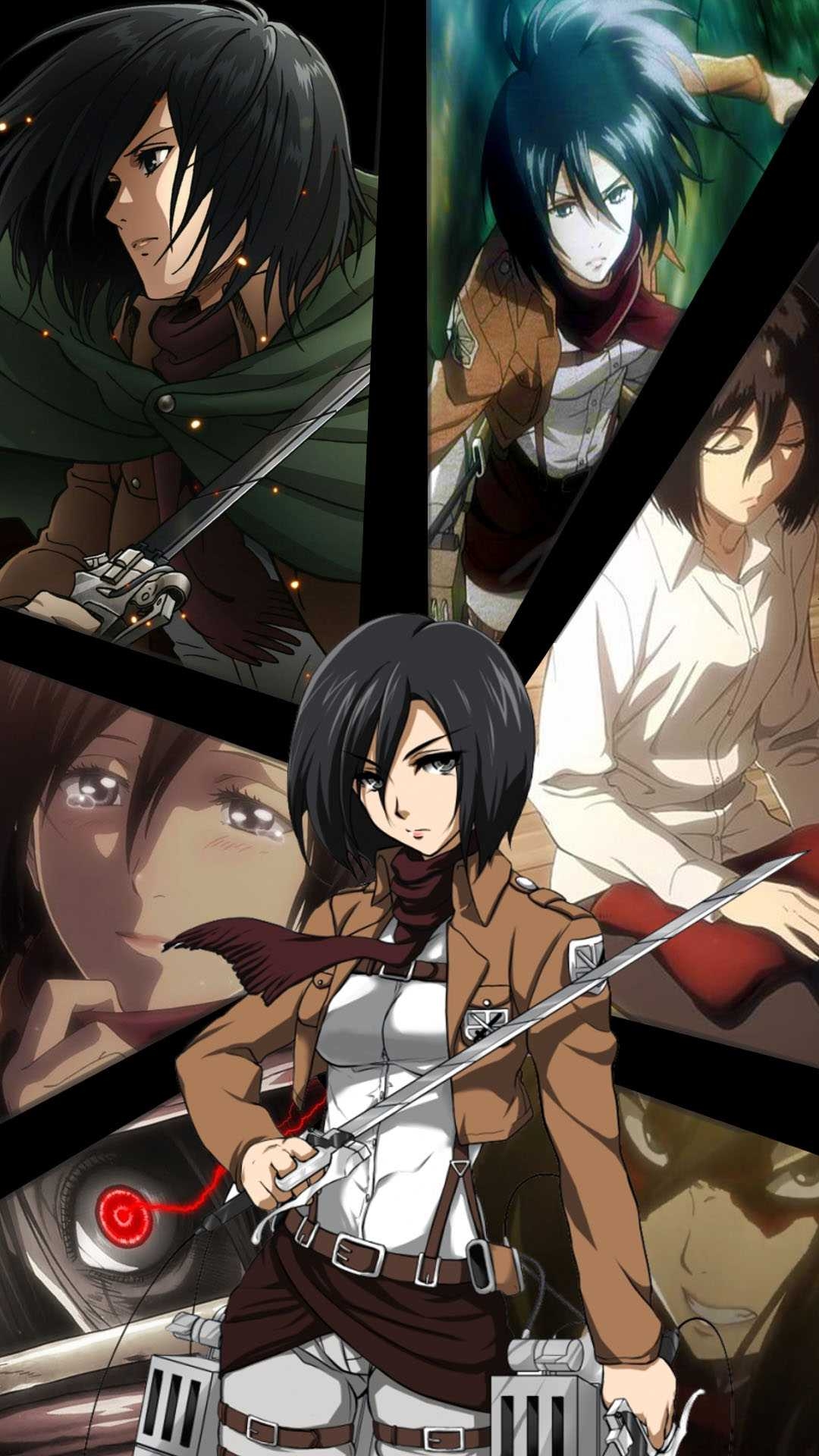 1080x1920 Mikasa Ackerman Wallpaper Free HD Wallpaper, Phone