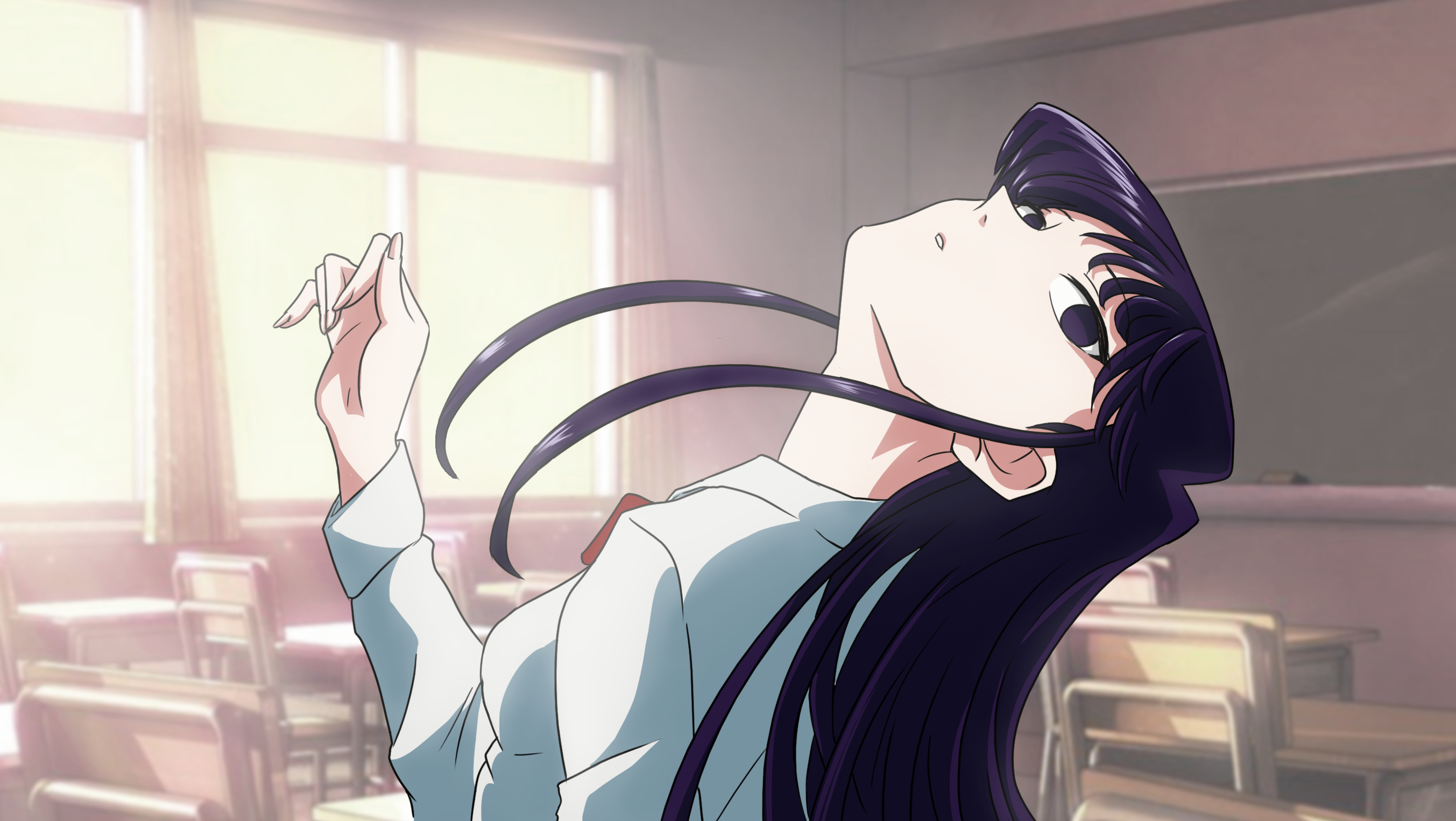 2710x1530 Komi Shouko HD wallpaper, Background, Desktop