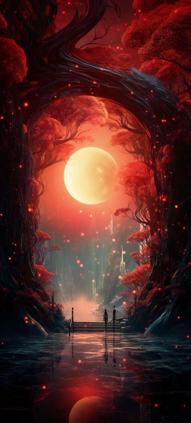 640x1420 making Abstract Fantasy Wallpaper, Phone