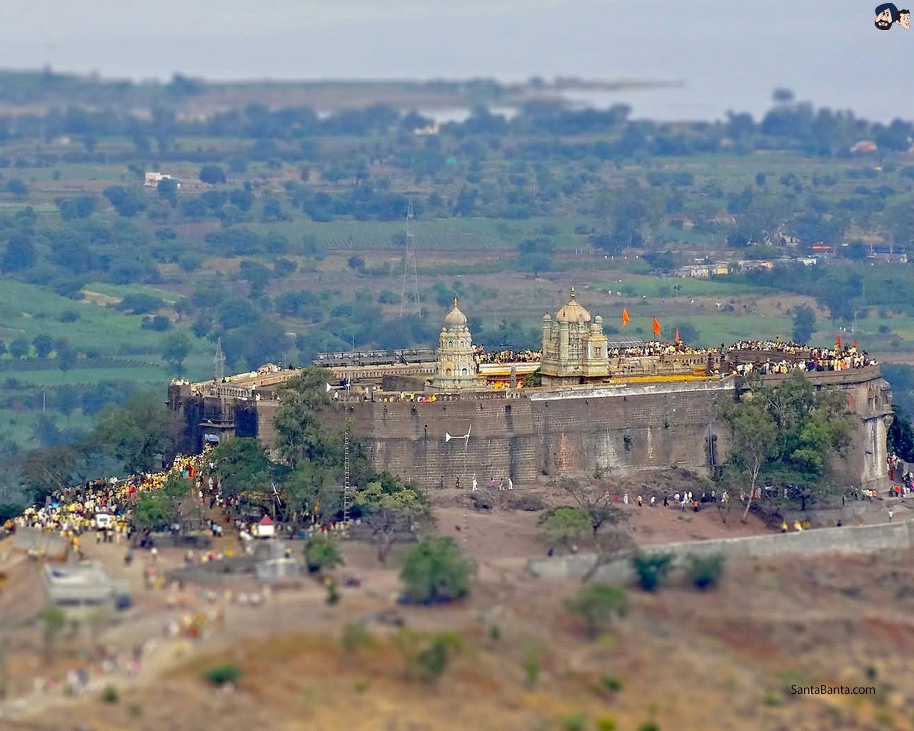 1280x1030 Khandoba Temple Jejuri Pune, Maharashtra, Desktop