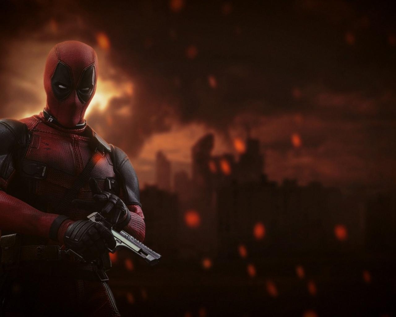 1280x1030 deadpool, marvel, comics desktop PC and Mac wallpaper, Desktop