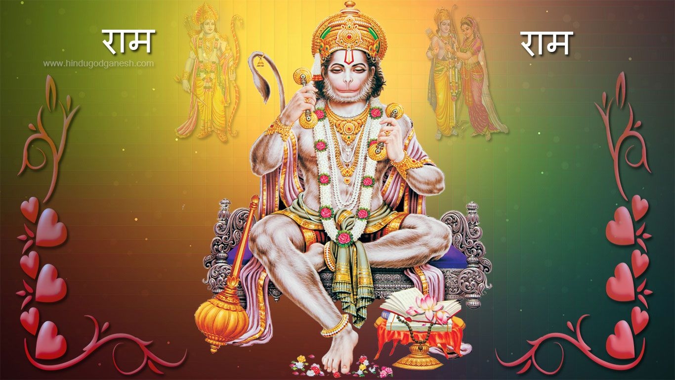 1370x770 Ram Bhakt Hanuman HD Wallpaper & Picture Free Download. Hanuman HD wallpaper, HD wallpaper for pc, Hanuman wallpaper, Desktop