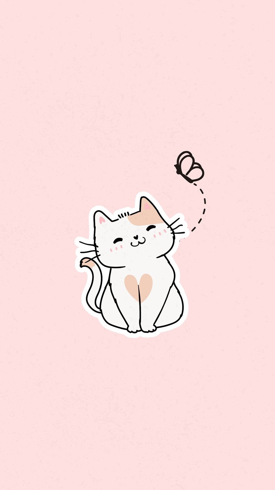 900x1600 cute cat wallpaper, Phone