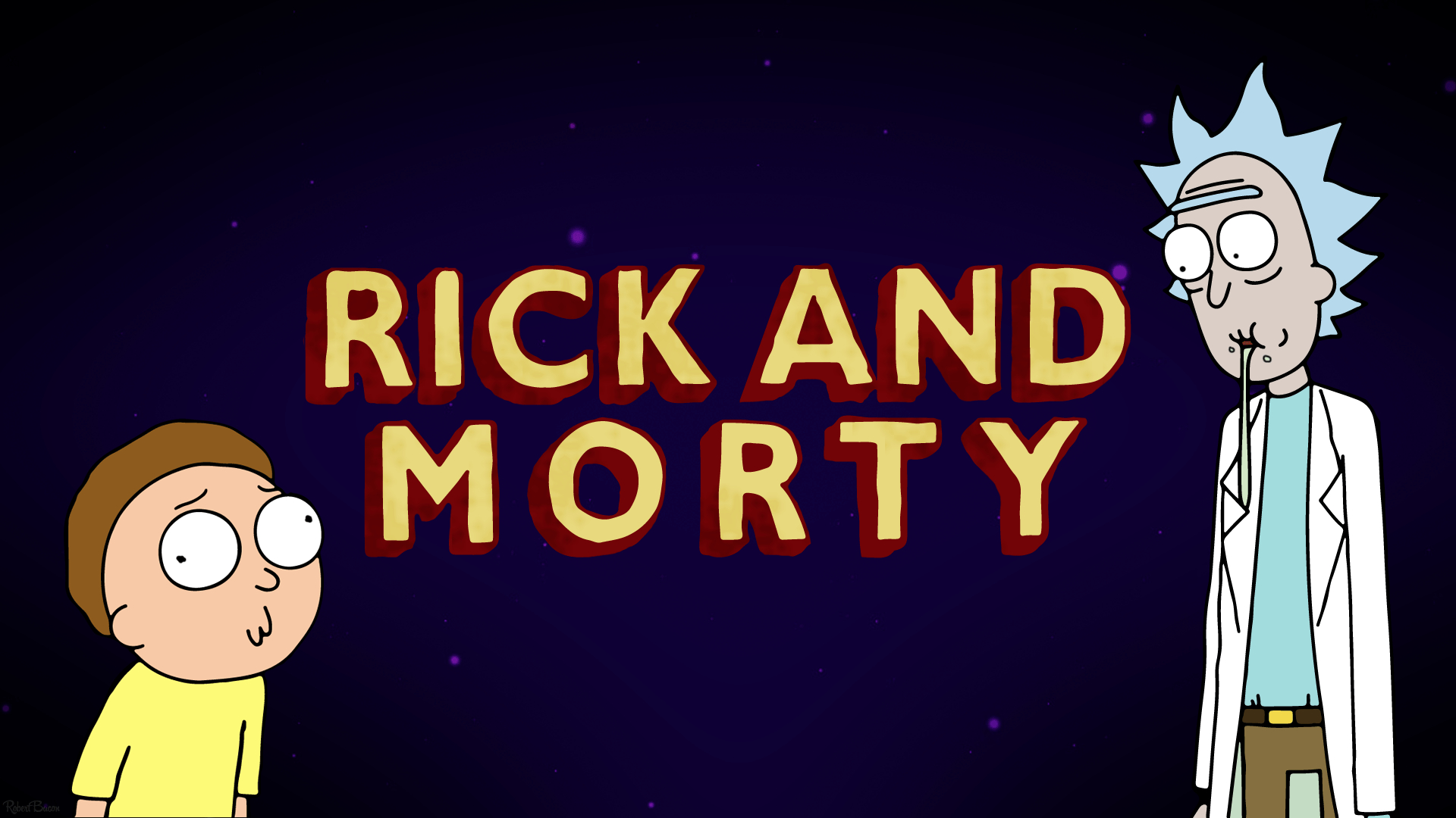 1920x1080 I made myself a Rick and Morty wallpaper. I thought I would share, Desktop