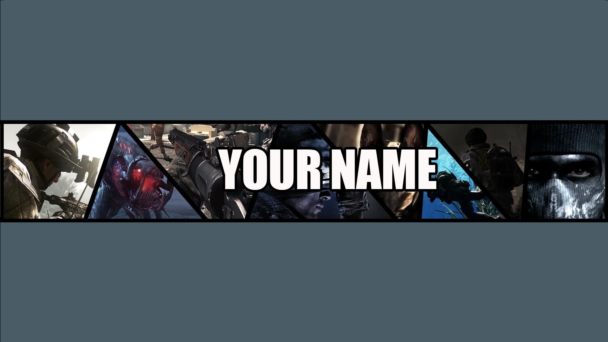 2120x1200 FREE Call of Duty: Ghosts YouTube Banner (BY ME). Youtube banner , Youtube banners, Youtube channel art, Desktop