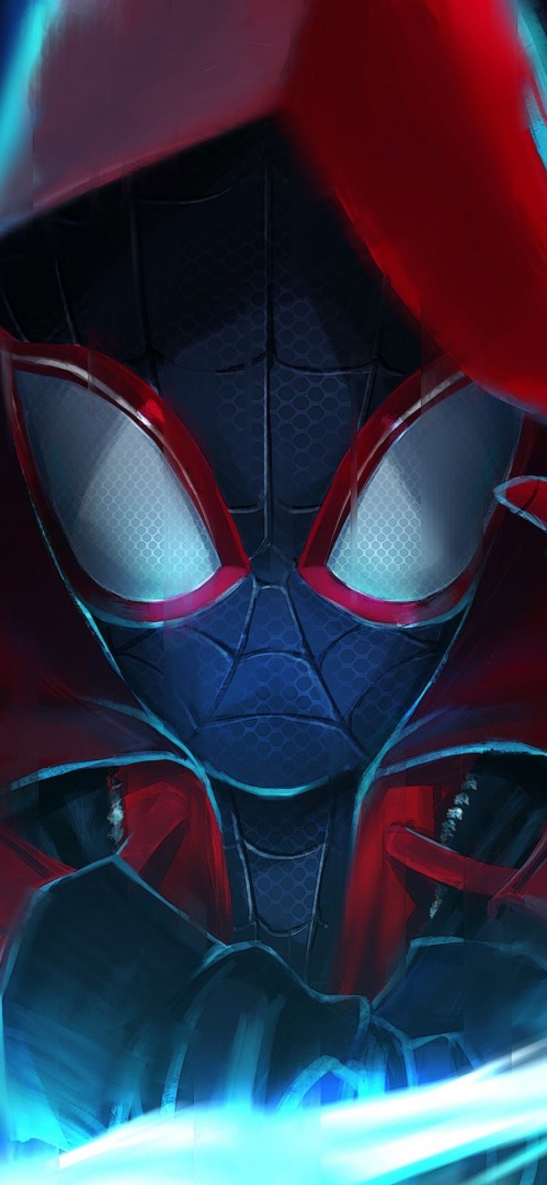 1130x2440 Spider Verse IPhone XS Wallpaper.wallpaperpimper.com, Phone