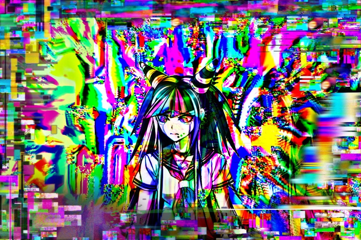 1200x800 Glitchcore Ibuki Wallpaper, Desktop