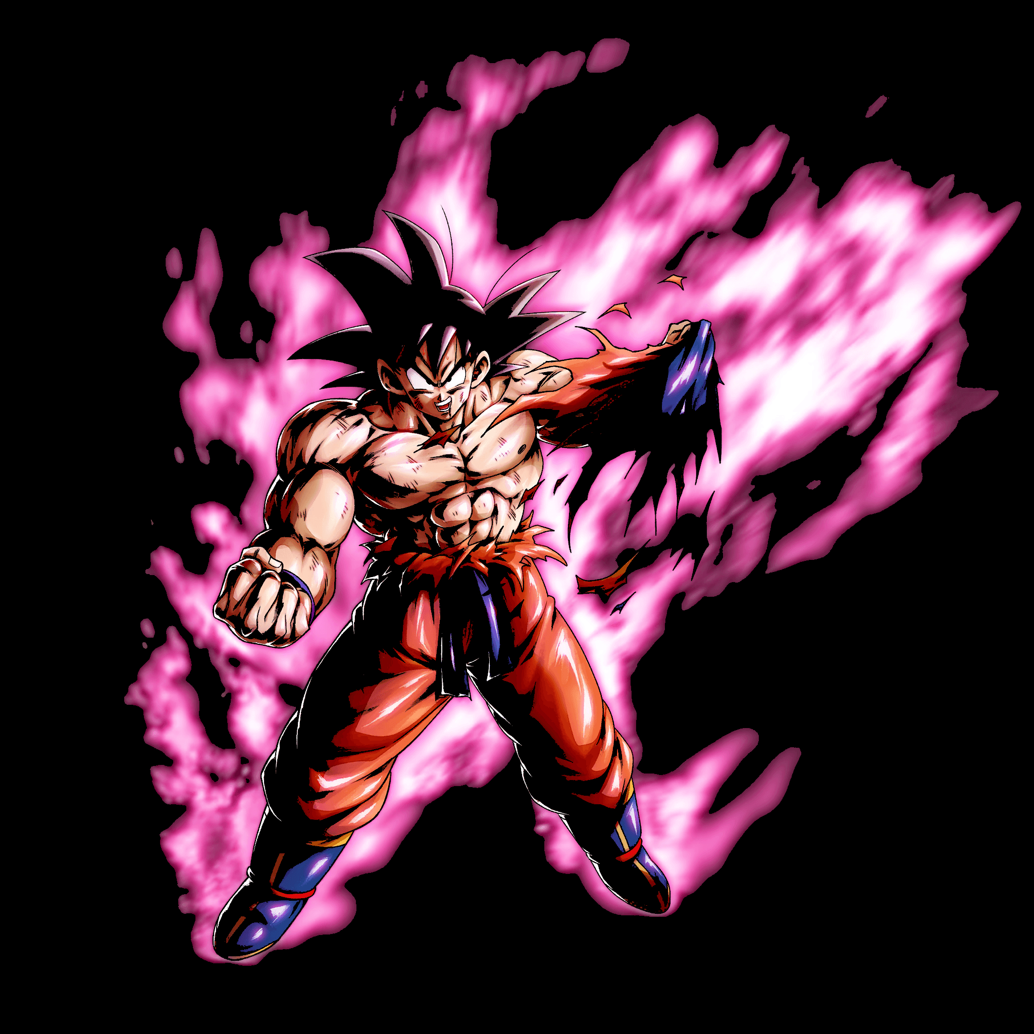 2050x2050 Goku Amoled Wallpaper, Phone