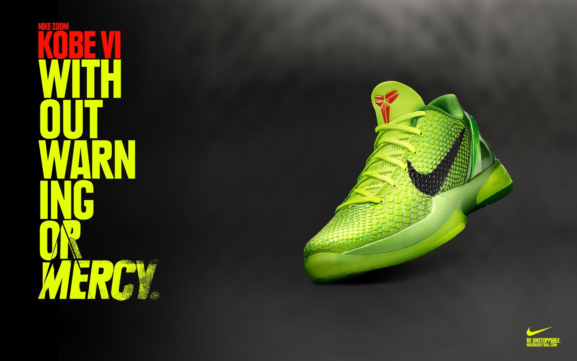 1920x1200 Zoom Kobe VI Grinch. Sneakers nike, Sneakers men, Sneakers, Desktop