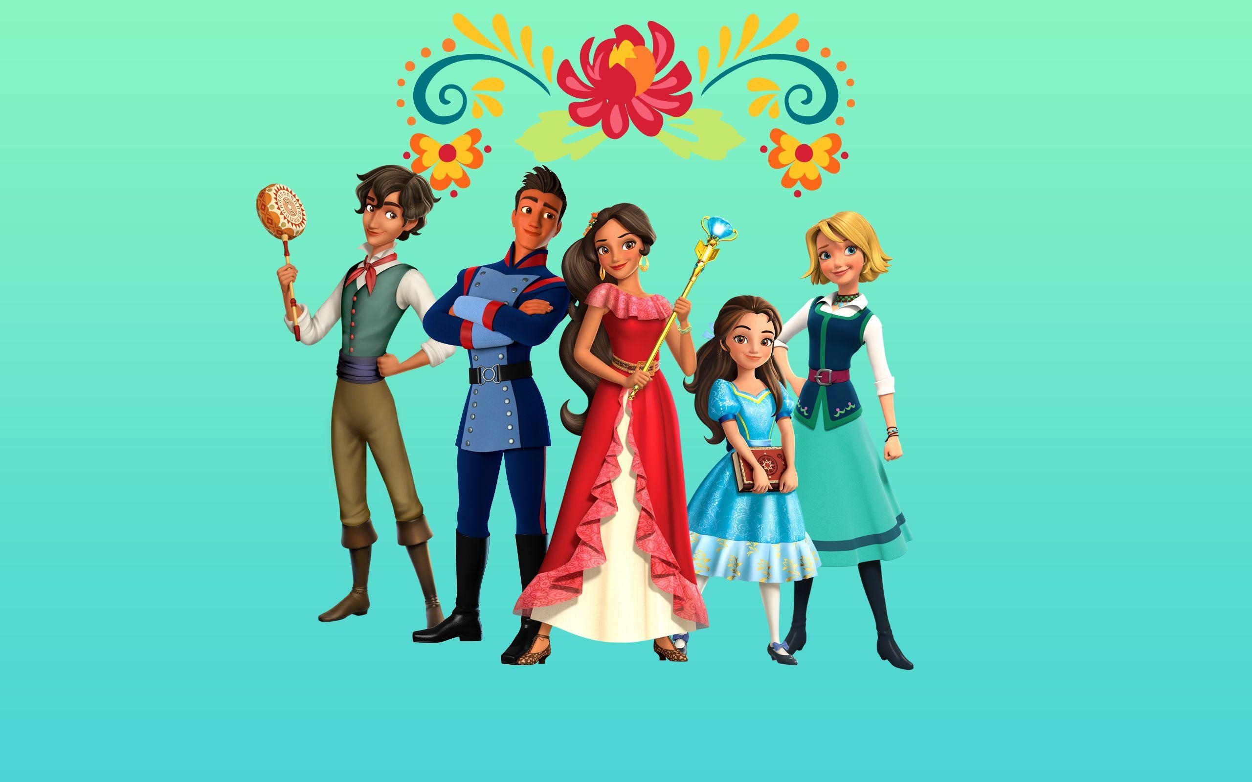 2560x1600 Elena of Avalor: Big wallpaper with main characters, Desktop