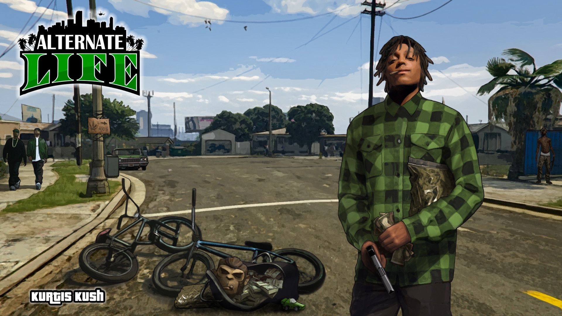 1920x1080 Till Tomson Kush // Grove Street, Desktop