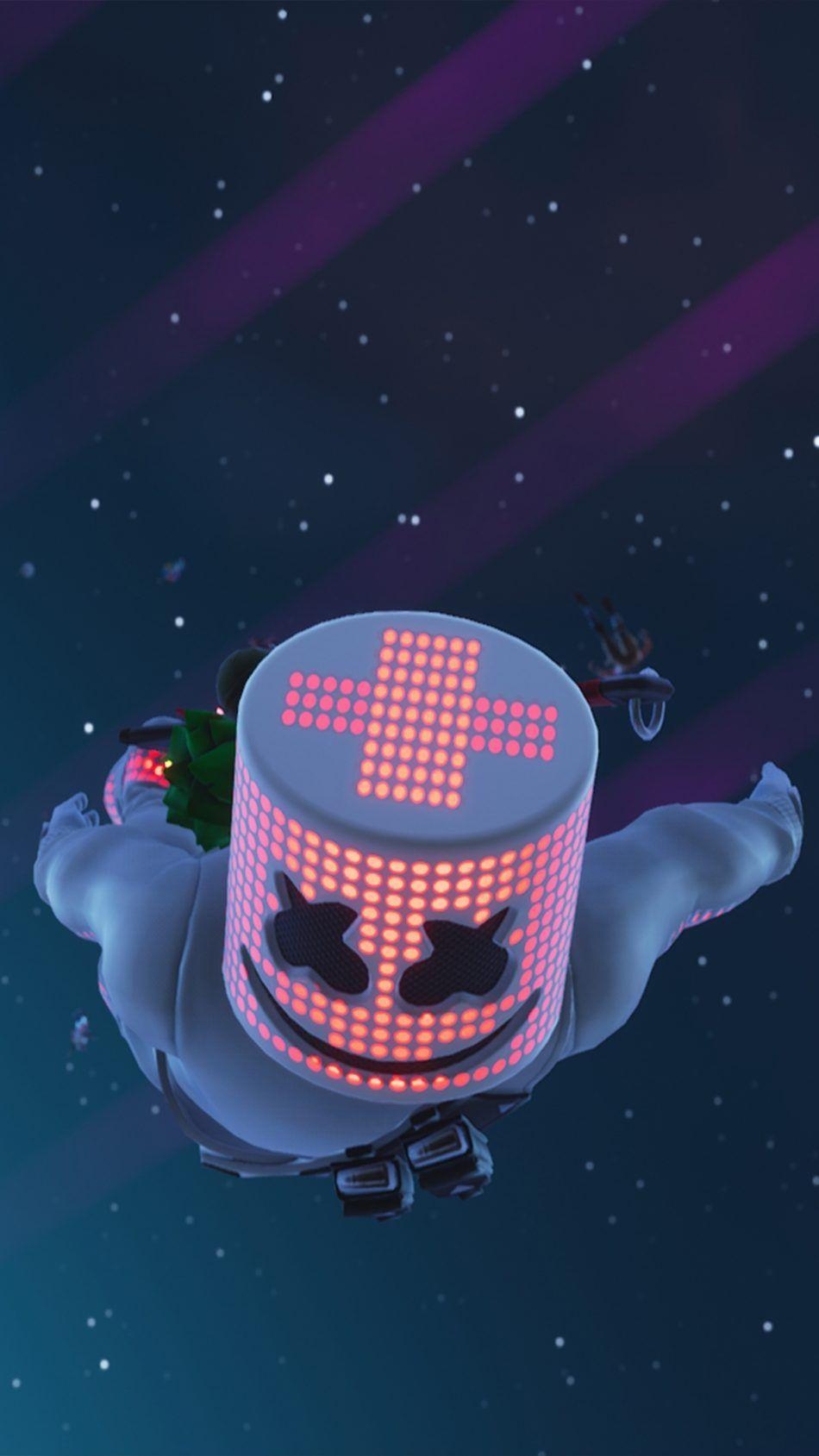 950x1690 Marshmello In Air Fortnite. Game wallpaper iphone, iPhone, Phone