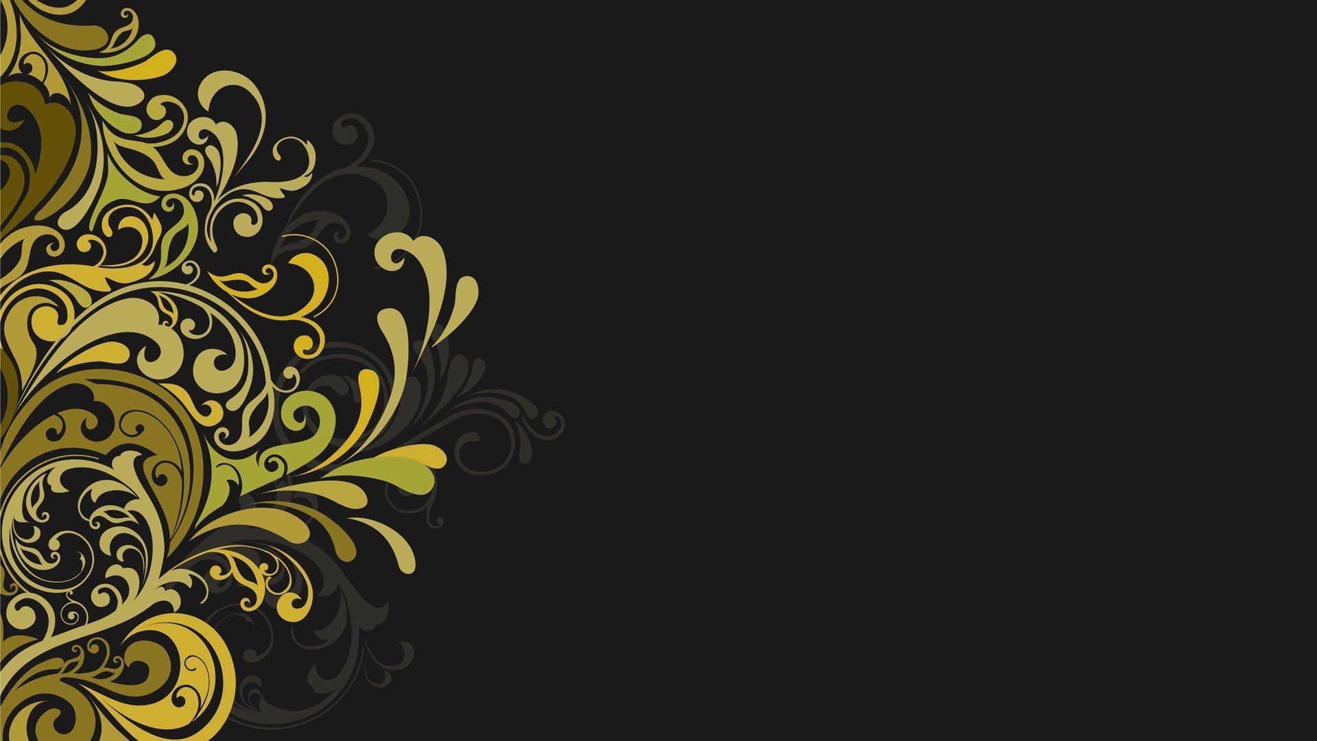 1920x1080 Vectors floral graphics grey background wallpaperx1080, Desktop