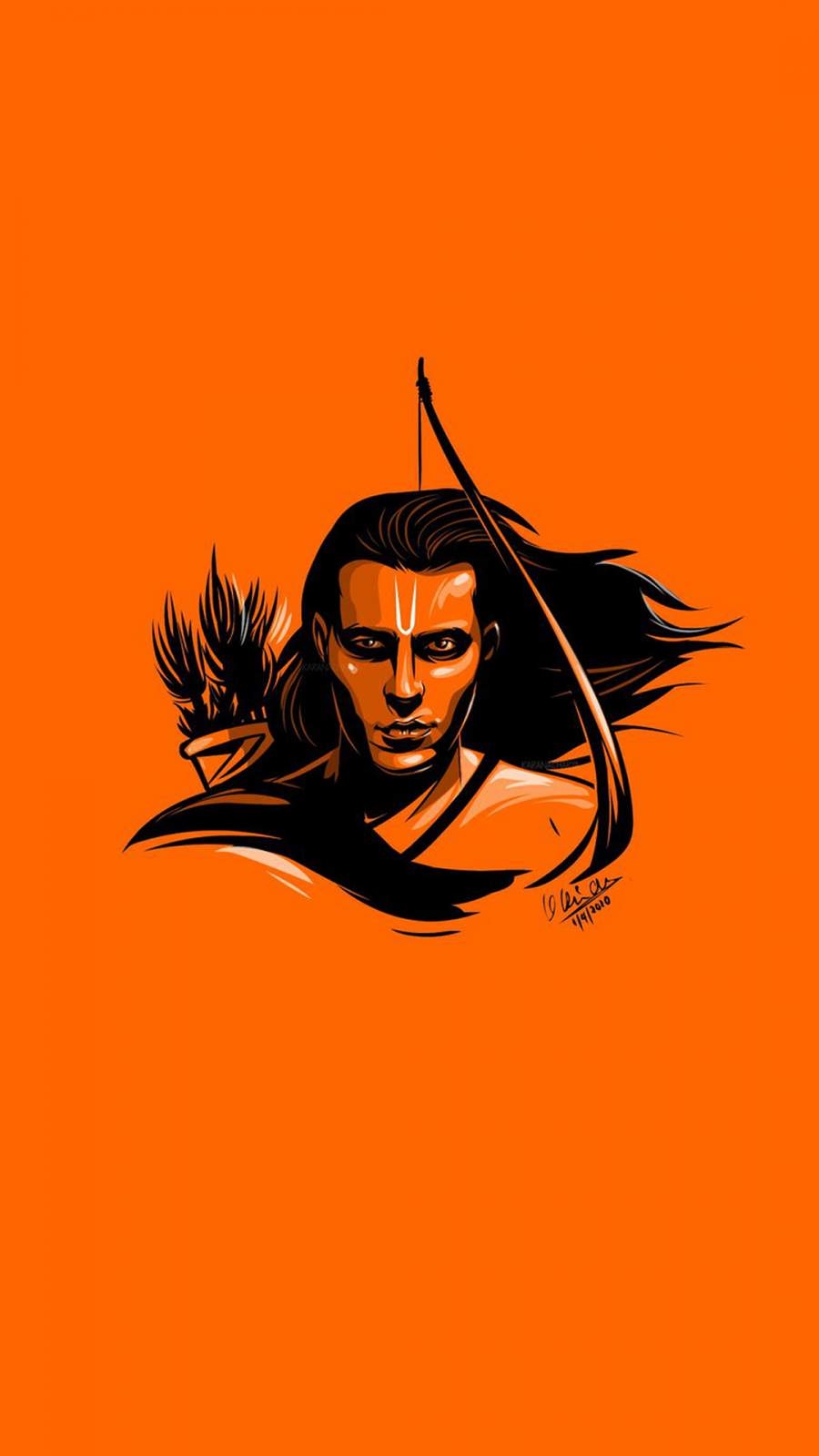 900x1600 Jai Sree Ram Wallpaper, Phone
