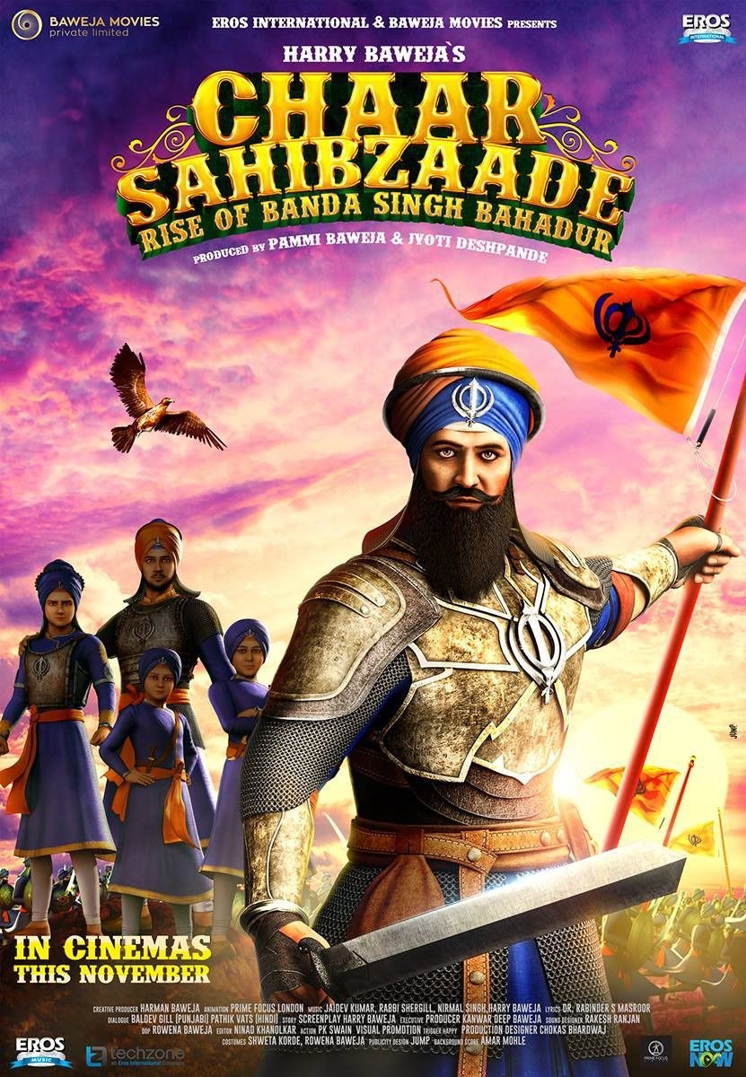 840x1200 Chaar Sahibzaade 2: Rise of Banda Singh Bahadur (2016), Phone