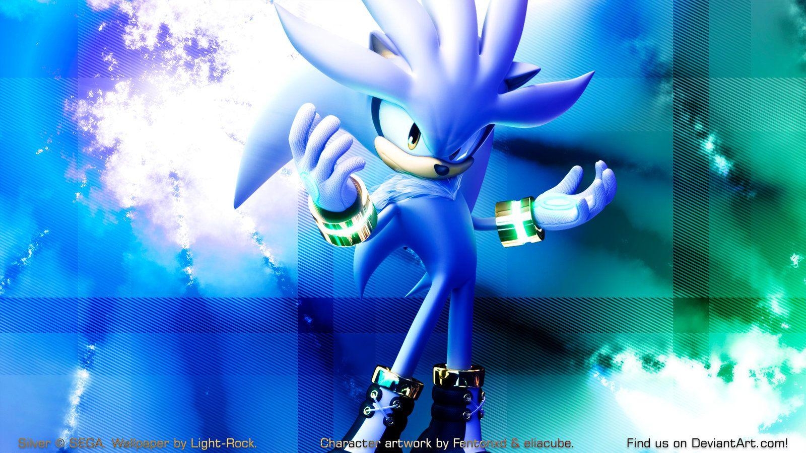 1600x900 Silver The Hedgehog Wallpaper By Light Rock, Desktop