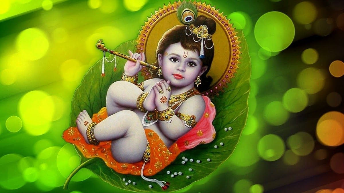 1200x680 Baby Krishna Wallpaper Free Baby Krishna Background, Desktop