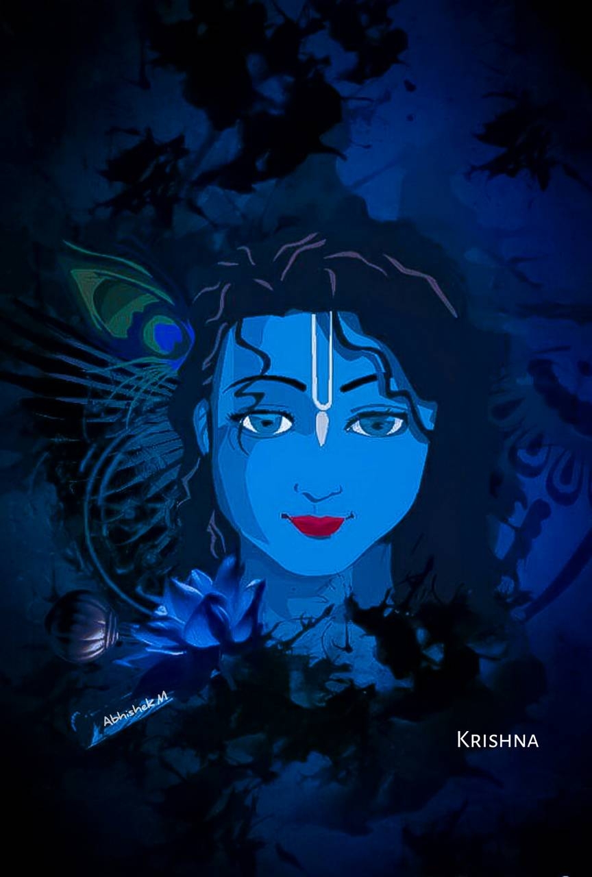 870x1280 Krishna wallpaper wallpaper, Phone