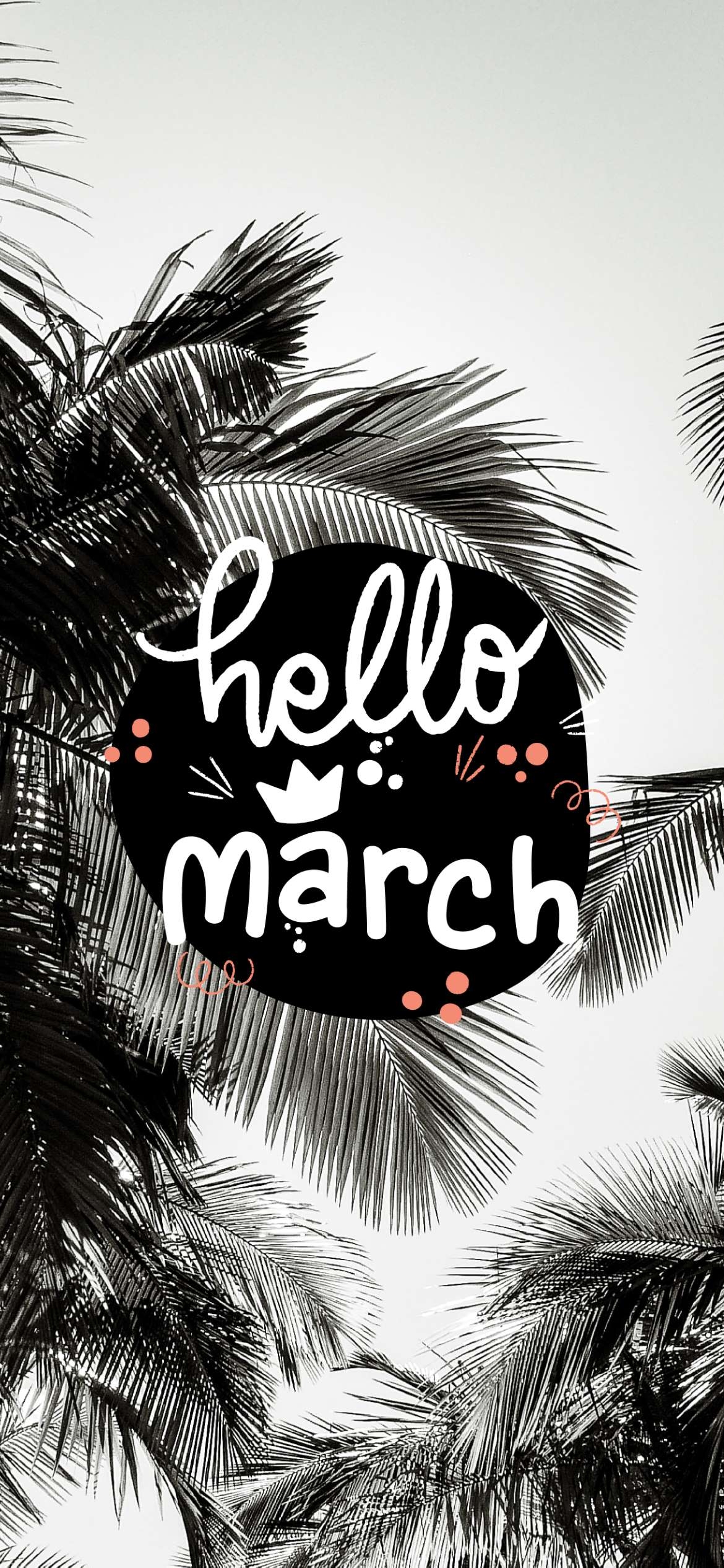 1170x2540 Hello March Aesthetic Wallpaper For Your Phone This Spring, Phone