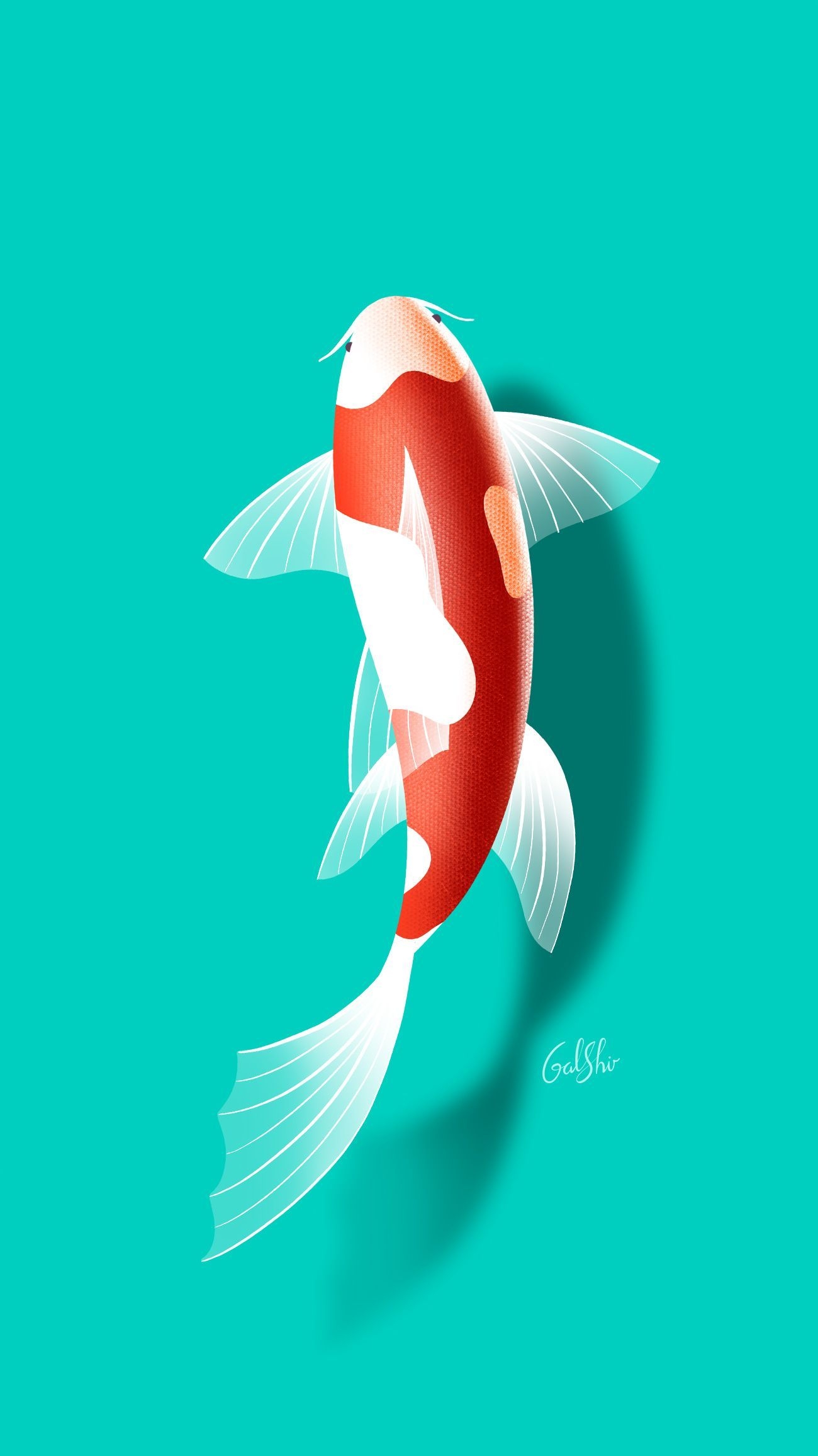 1300x2320 WALLPAPERS. iPhone wallpaper, Fish, Phone