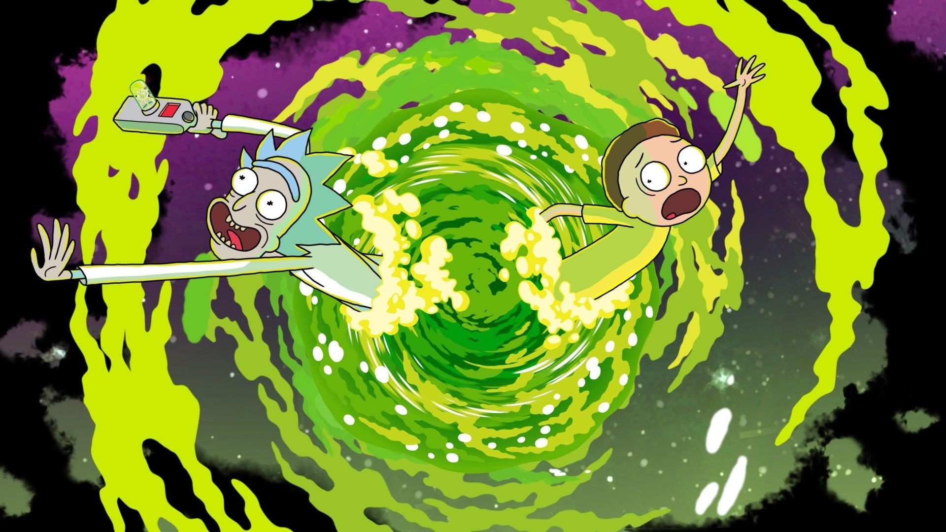 1920x1080 Rick and Morty Portal Wallpaper, Desktop