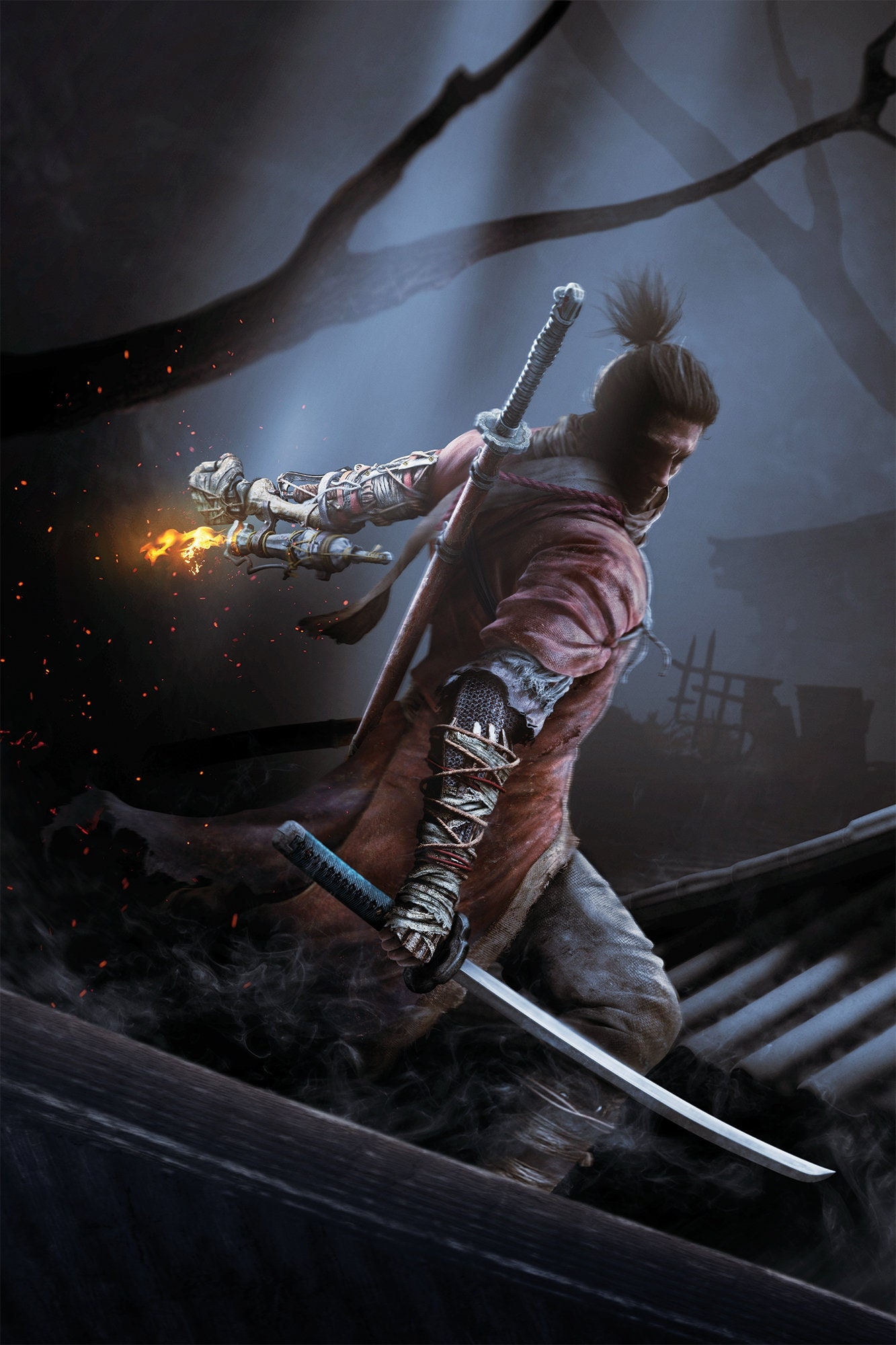 1340x2000 Sekiro Game Poster, Phone