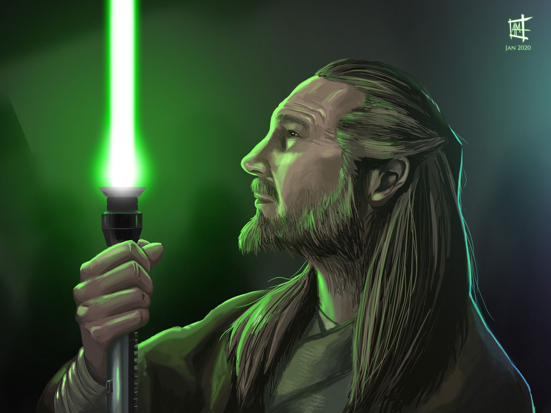 1920x1440 Qui Gon Jinn And Jedi Padawan Obi Wan Kit Rework Idea And Kit Idea, Check Out, Desktop