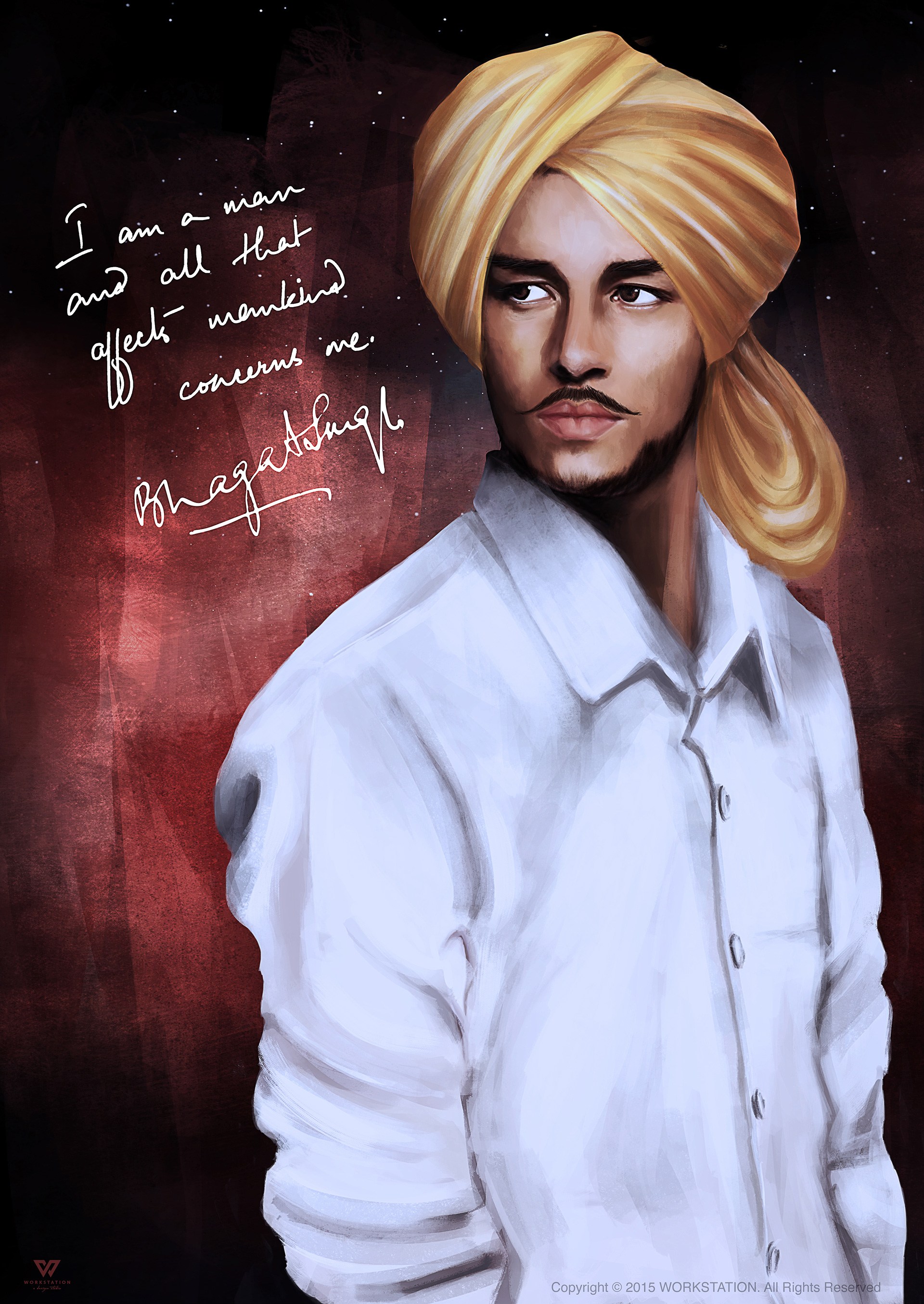 1920x2710 Shaheed Bhagat Singh, Phone