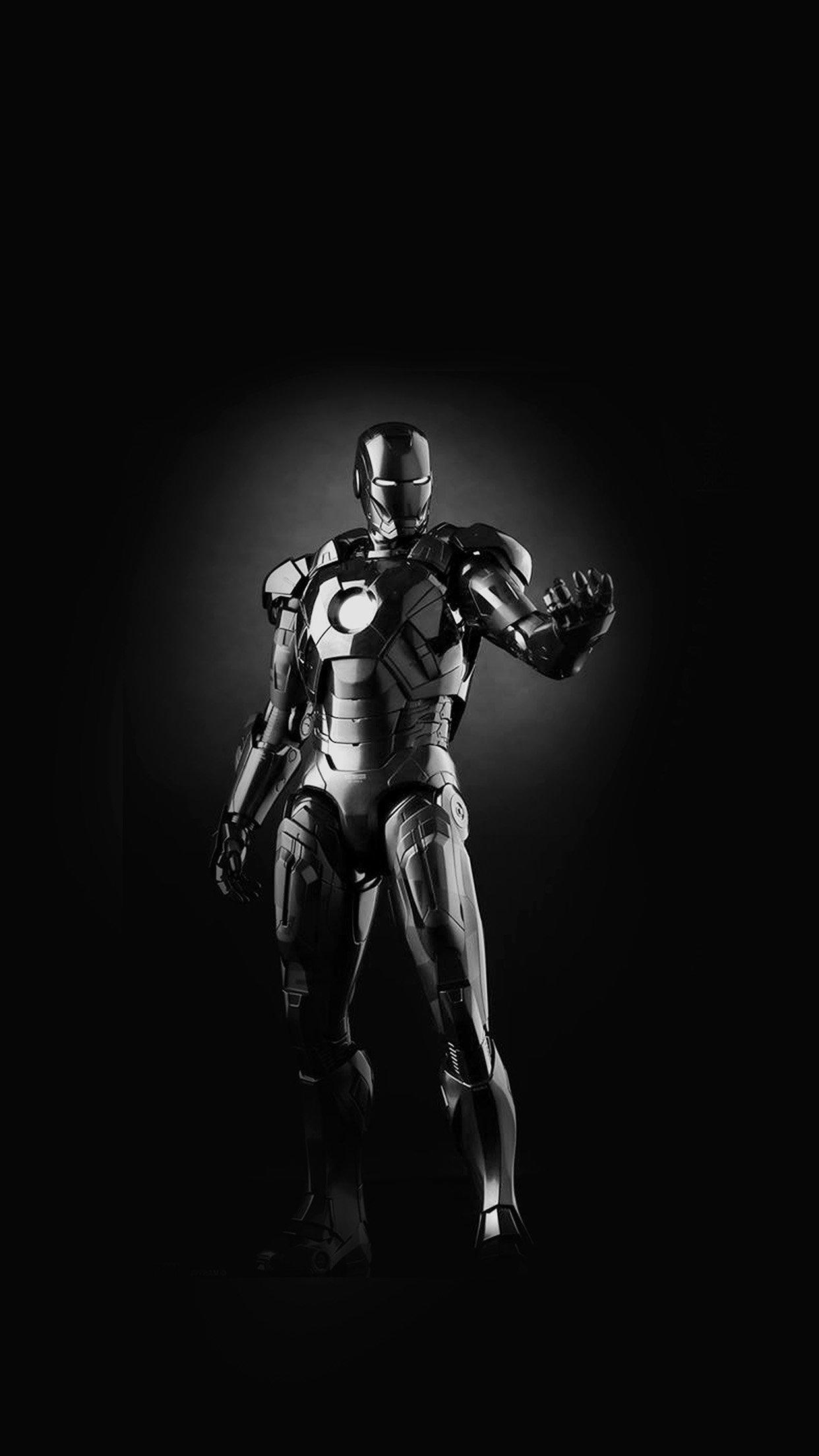 1250x2210 iPhone7 wallpaper. ironman dark figure, Phone