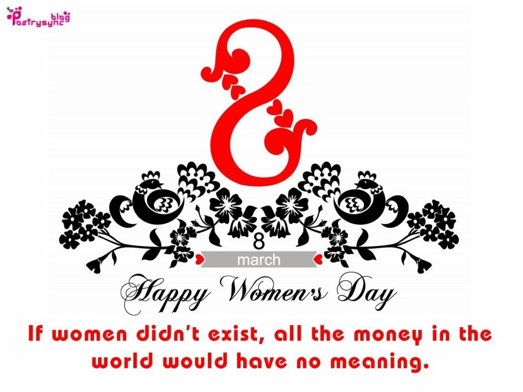 1030x770 Happy International Womens Day Wishes Quote Card Image, Desktop