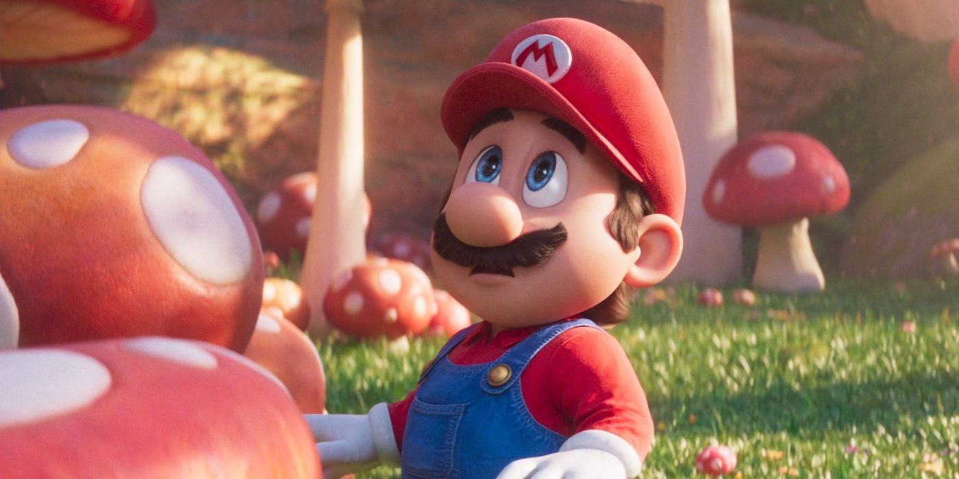 1400x700 New Super Mario Bros. Movie Image Reveal Bowser, Toad, Luigi and Mario, Dual Screen