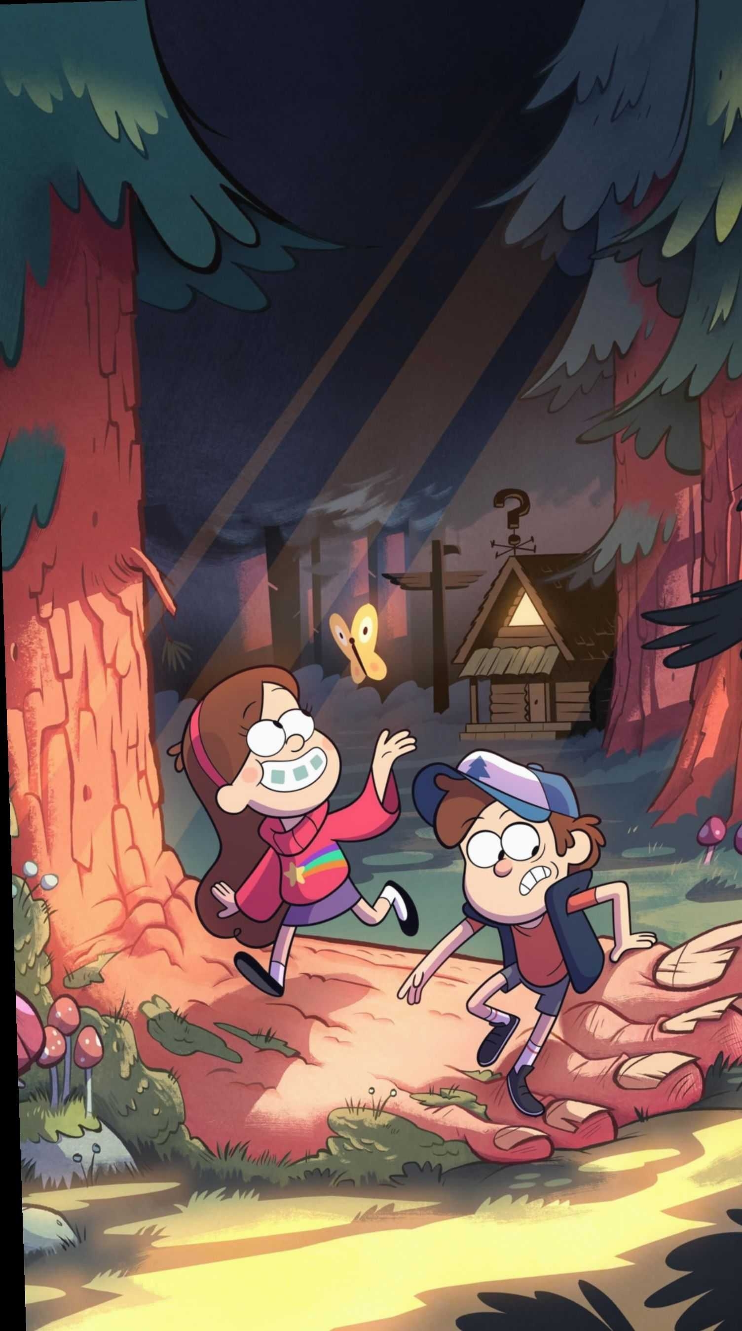 1510x2700 Gravity Falls Wallpaper, Phone