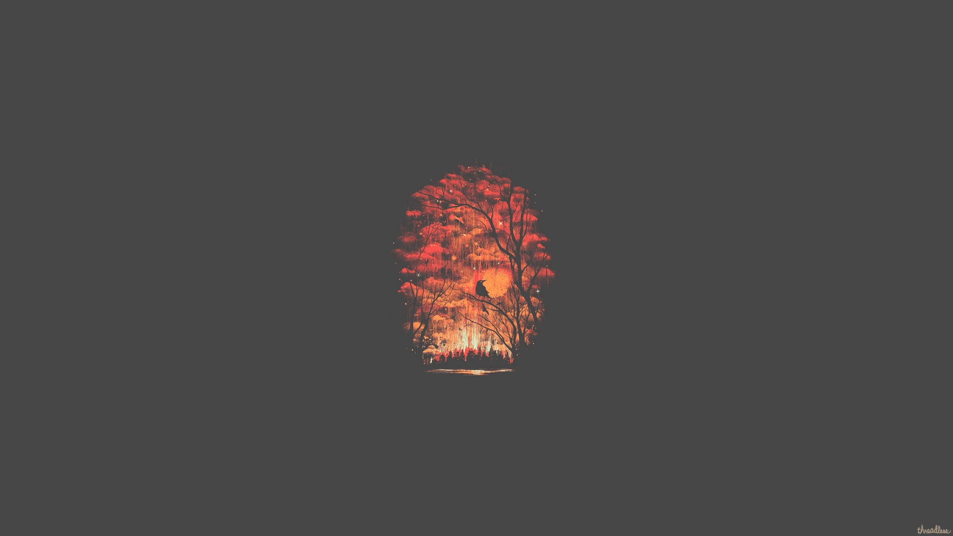 1920x1080 Forest Minimalist Minimalist, HD Artist, 4k Wallpaper, Image, Background, Desktop