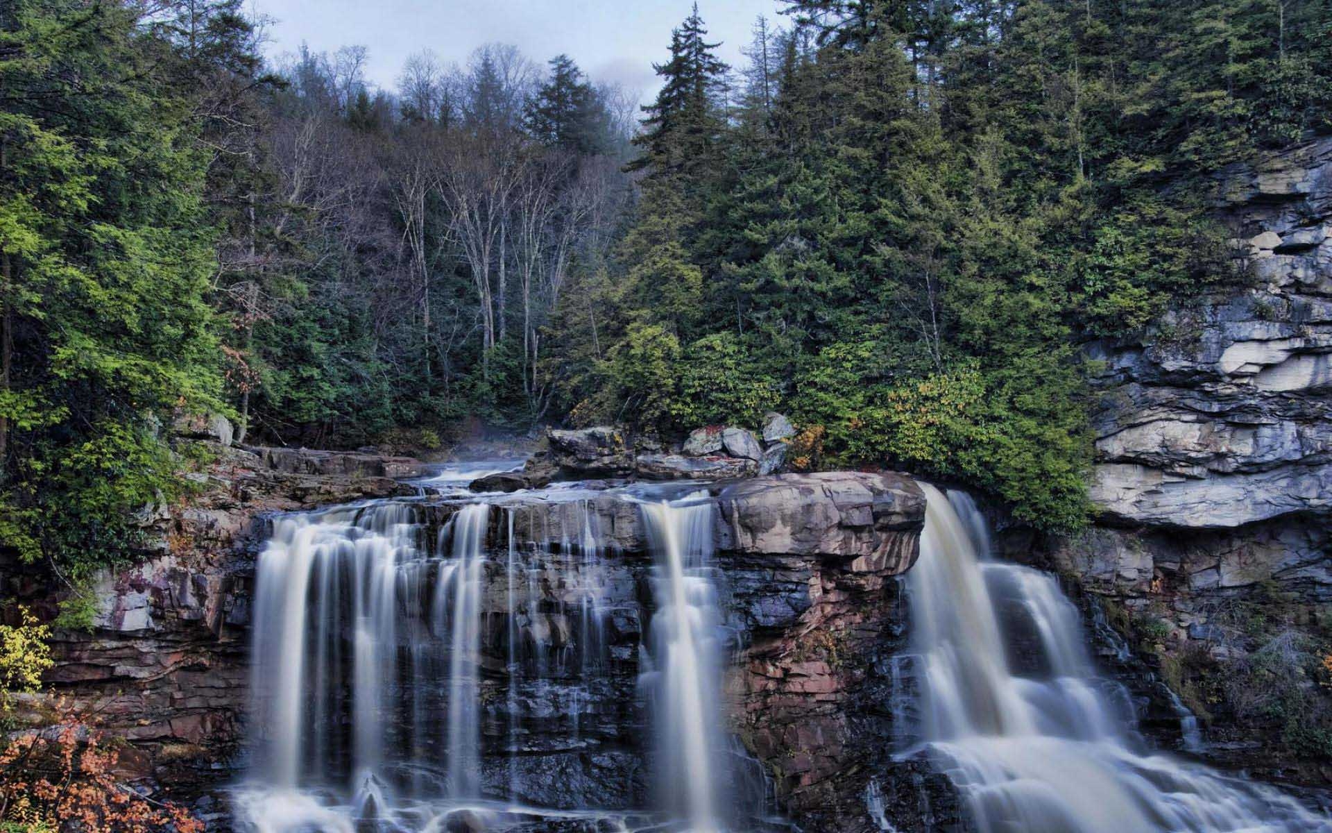 1920x1200 Waterfall West Virginia Animated Wallpaper  PC, Desktop