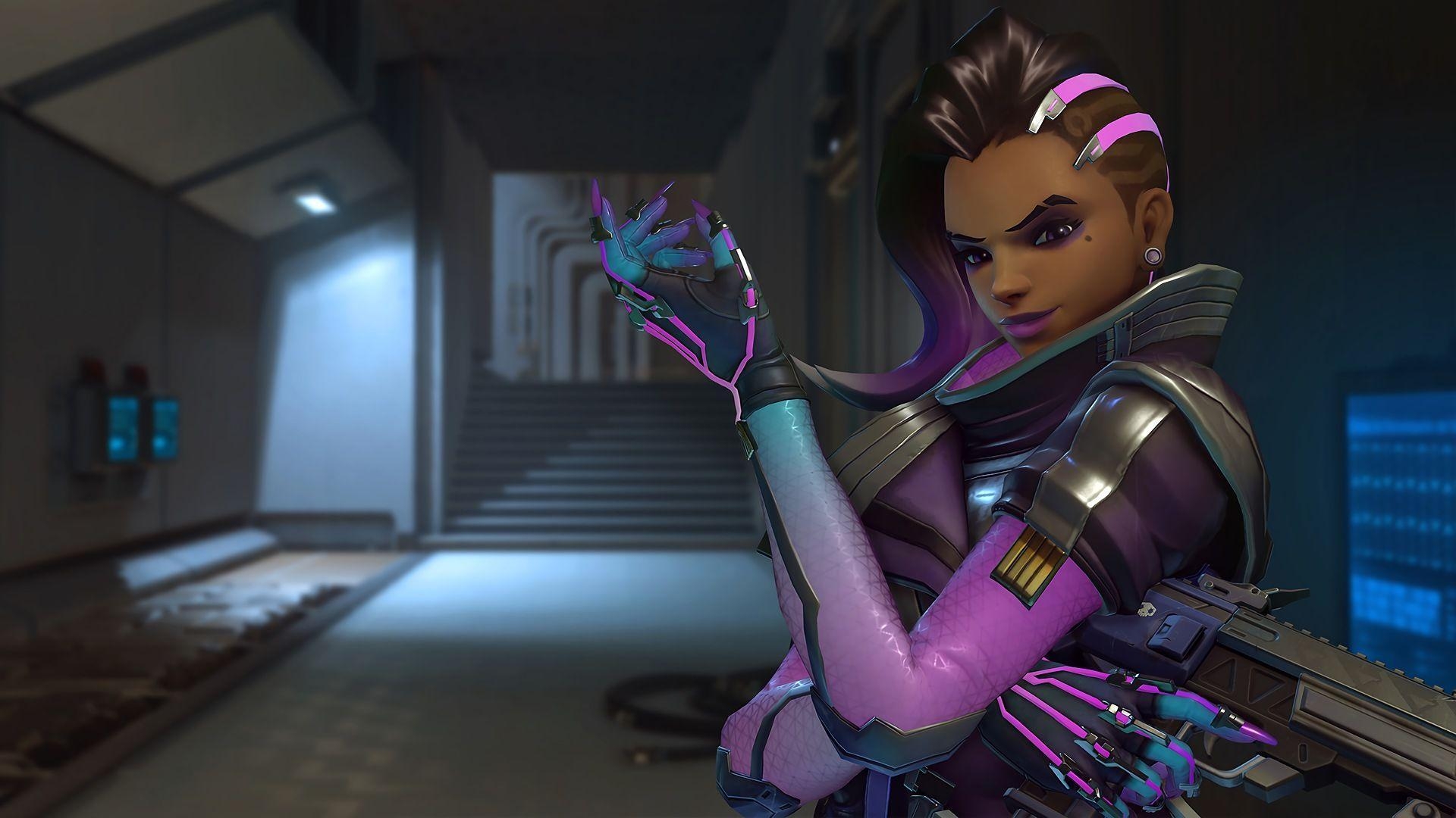 1920x1080 Sombra Overwatch Wallpaper HD, Desktop