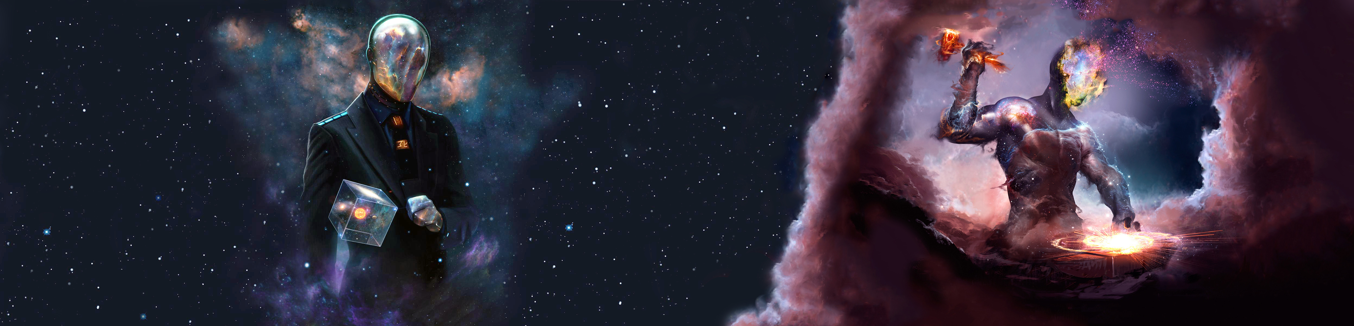 4480x1080 Wallpaper Free  Background, Dual Screen
