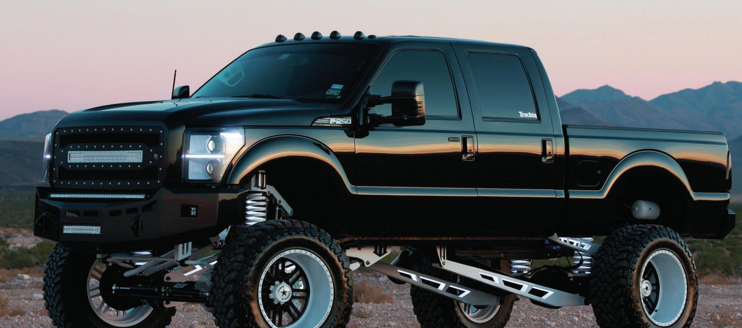 2500x1110 Lifted Truck Wallpaper iPhone Image Gallery, Dual Screen