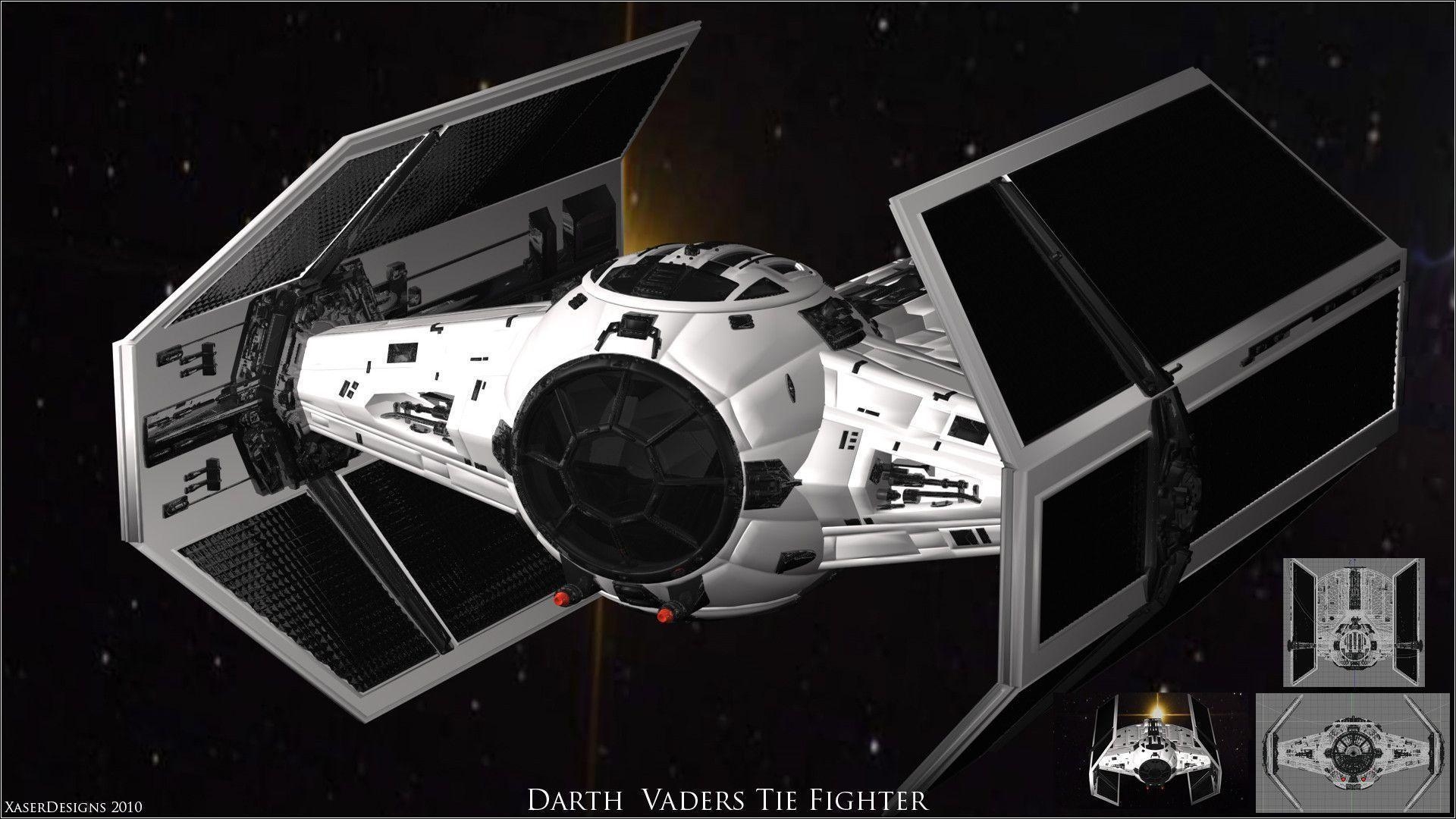 1920x1080 Tie Fighter background, Desktop