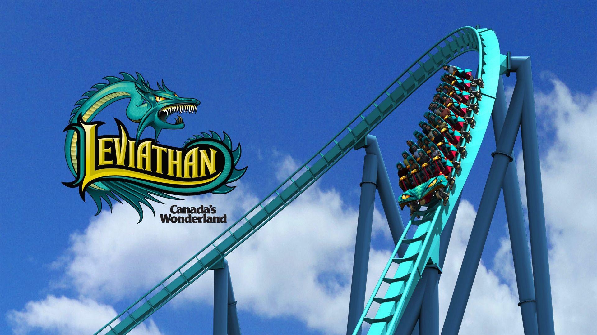 1920x1080 Leviathan Barrel Roll at Canada&;s Wonderland Desktop Wallpaper, Desktop