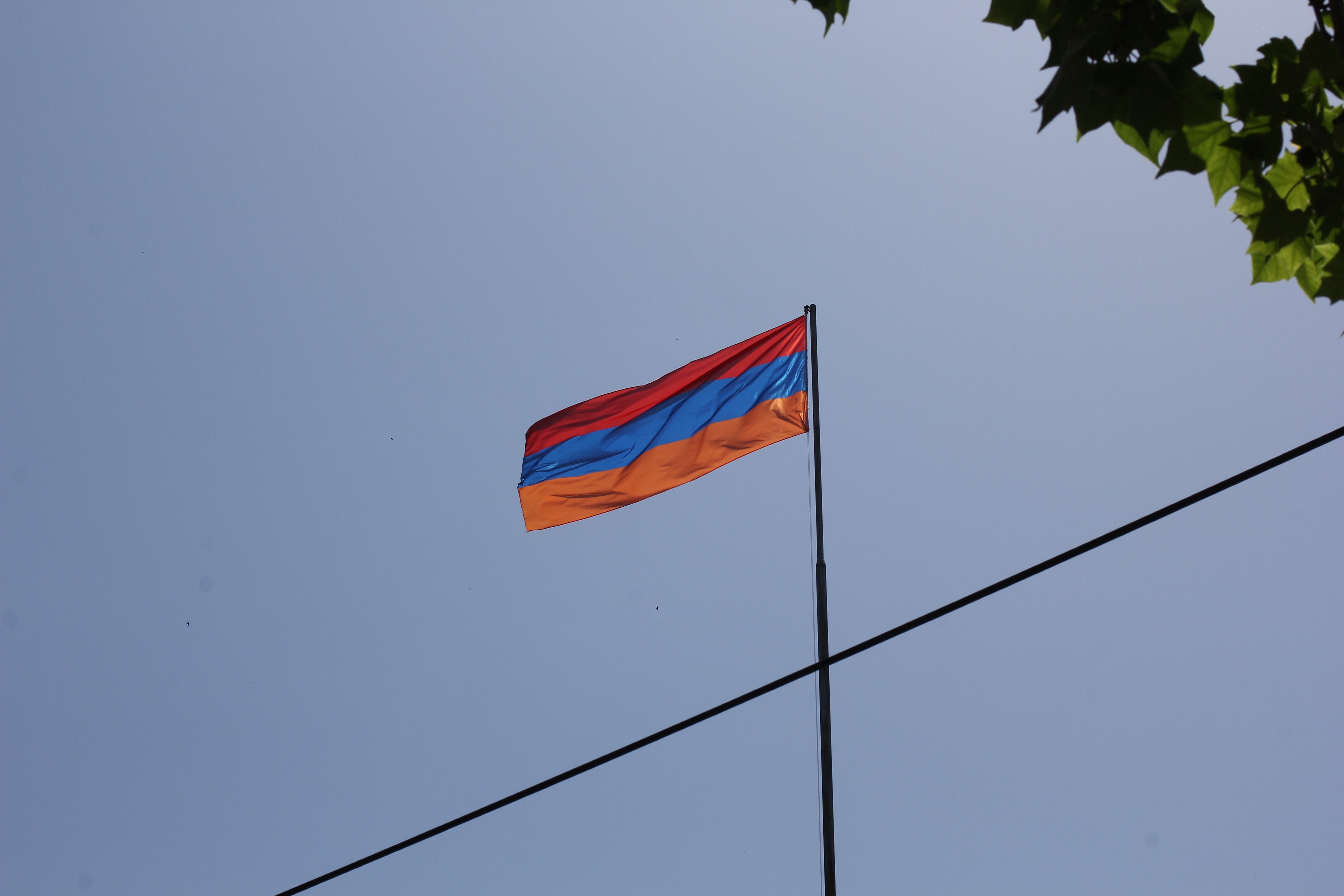 5190x3460 Free of Armenian Flag, Flag waving, Desktop