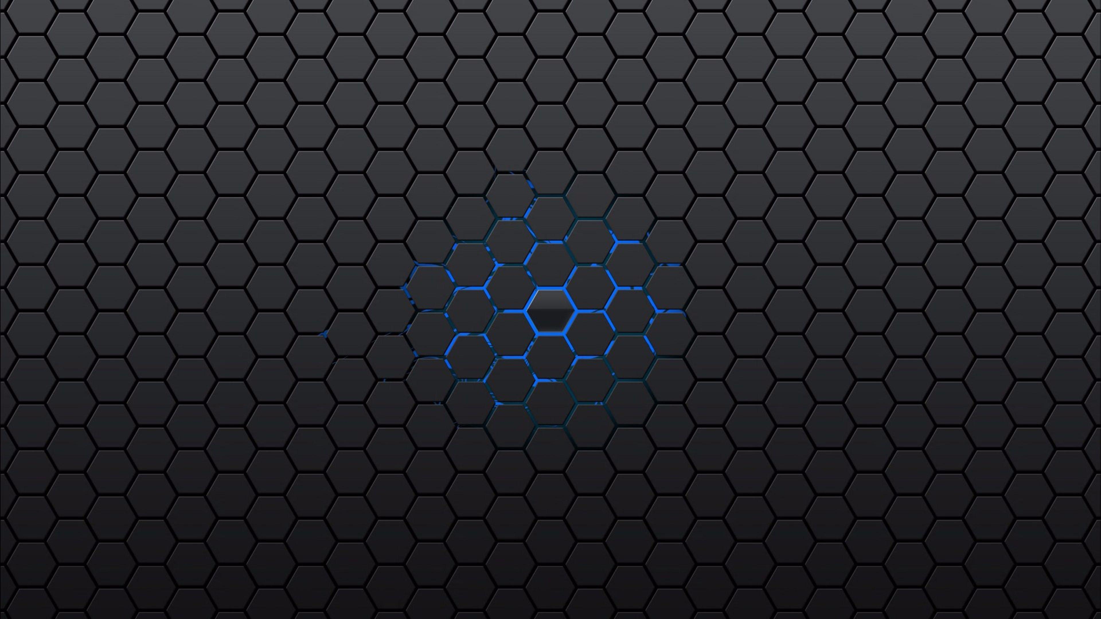 3840x2160 Black and Blue Abstract 4K Wallpaper. Free 4K Wallpaper, Desktop
