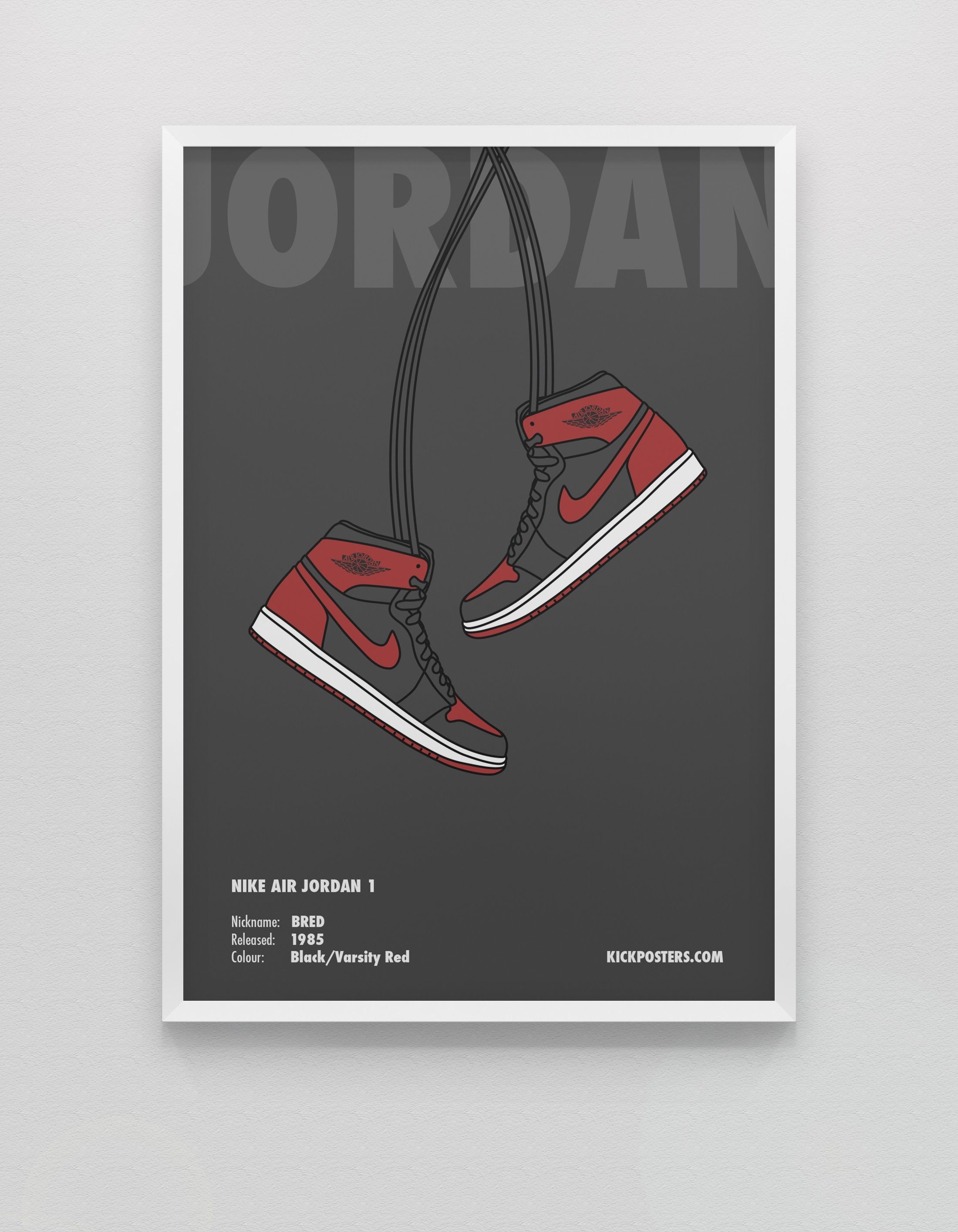 2200x2830 Air History Collection<br>Jordan 1 Bred<br>**Limited to Only 5 Prints**. Jordans, Sneaker art, Sneaker posters, Phone